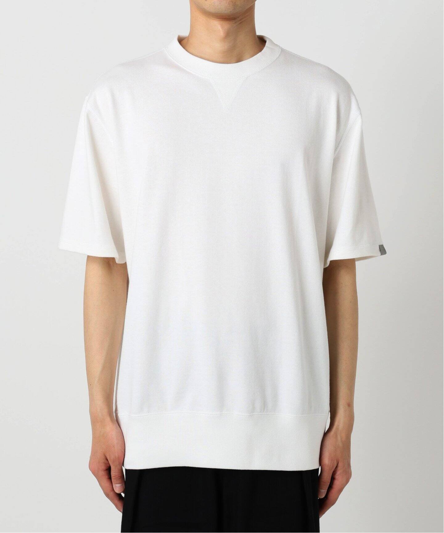 LOOPWHEELER for LOWERCASE ツリテンジク スウェット型 ワイドTシャツ