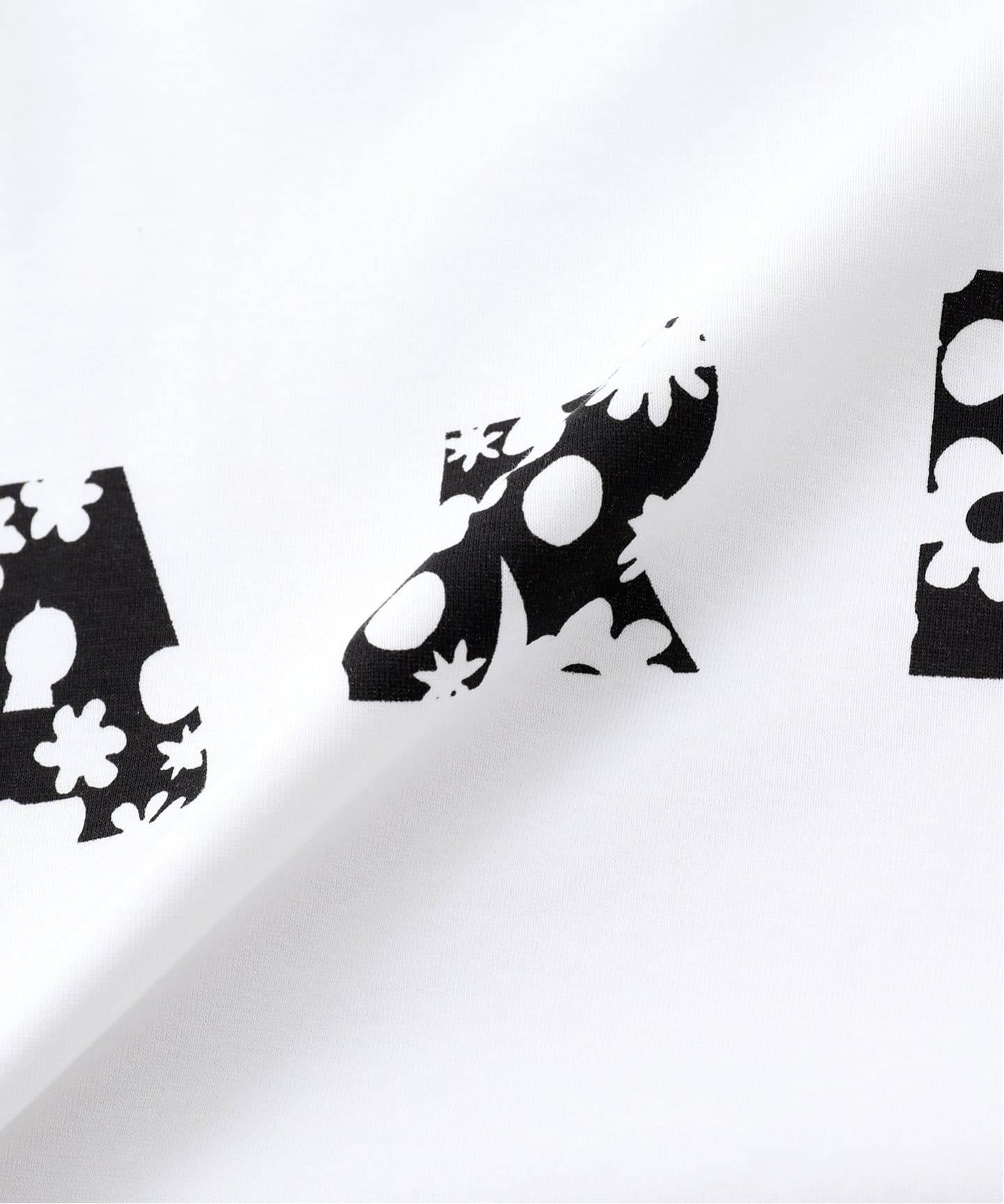 [MARNI] マルニ Pop Fields ロゴ コットン製Tシャツ ☆送料込☆ MARNI】関税・送料込 Pop Fields ロゴ コットン Tシャツ Black T