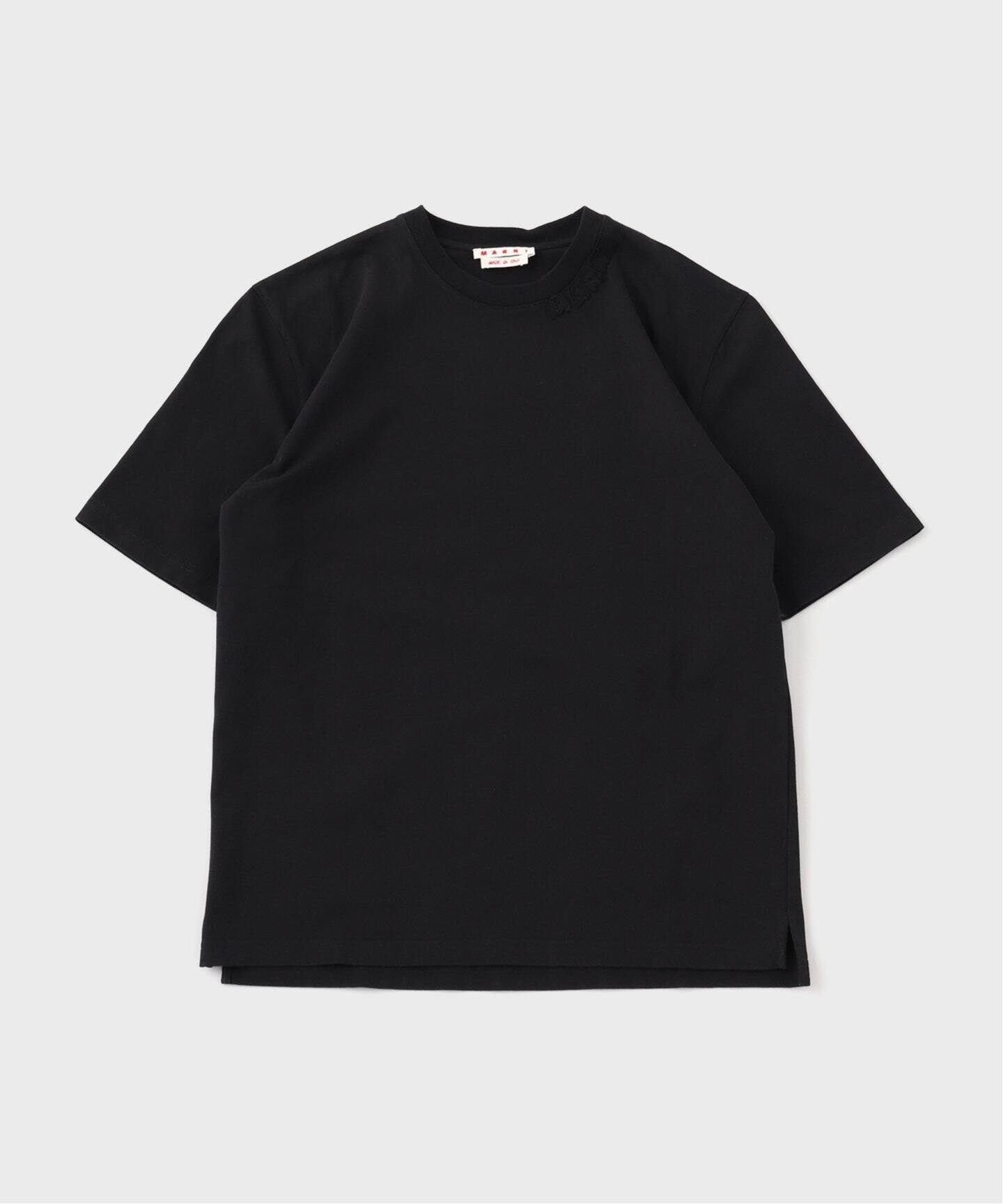 MARNI(マルニ) JERSEY NECK LOGO TEE（Tシャツ／カットソー