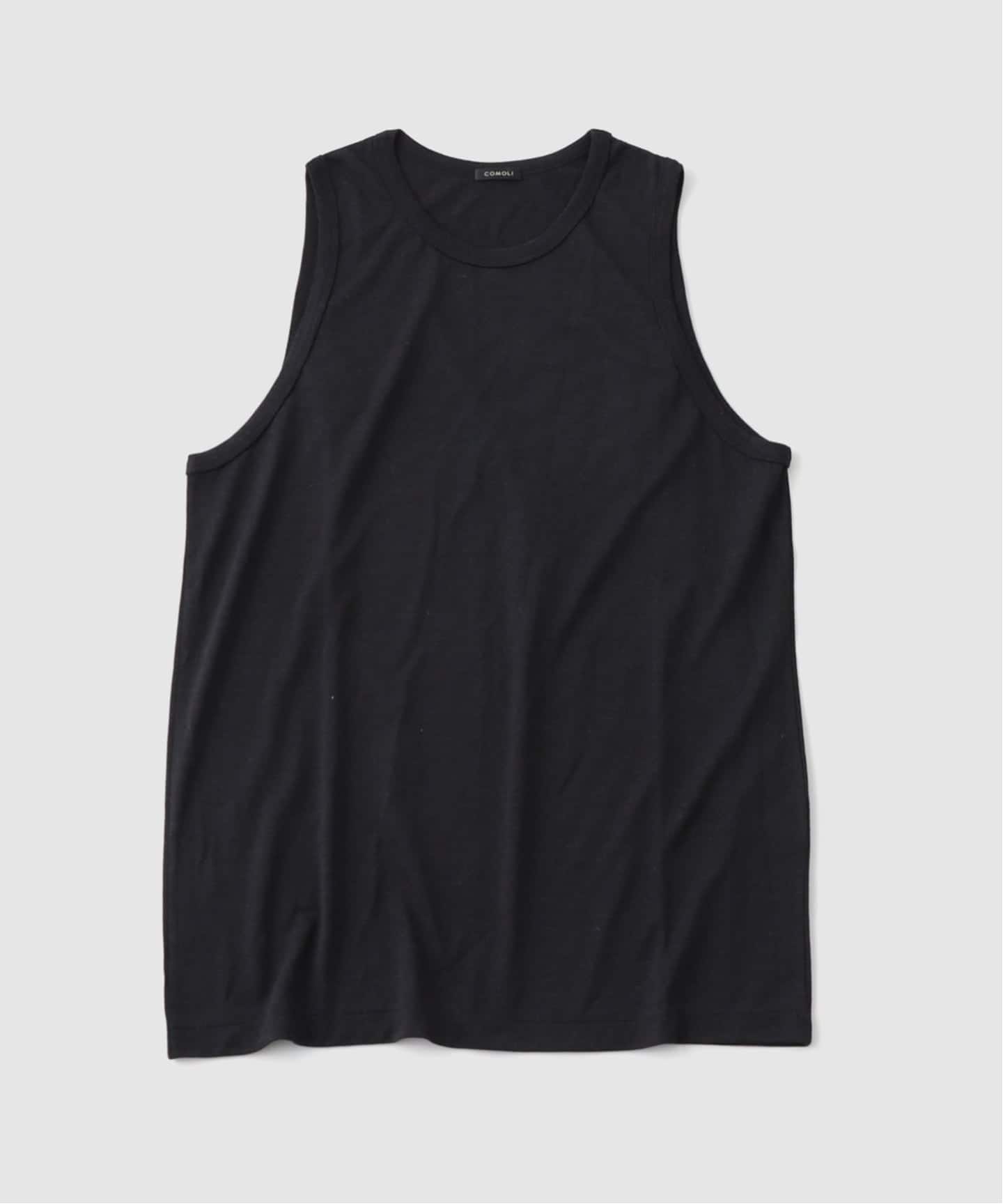 サプリcomoli 25ssサマーウールタンクトップ3 COMOLI / コモリ サマーウール タンクトップ（Tシャツ／カットソー