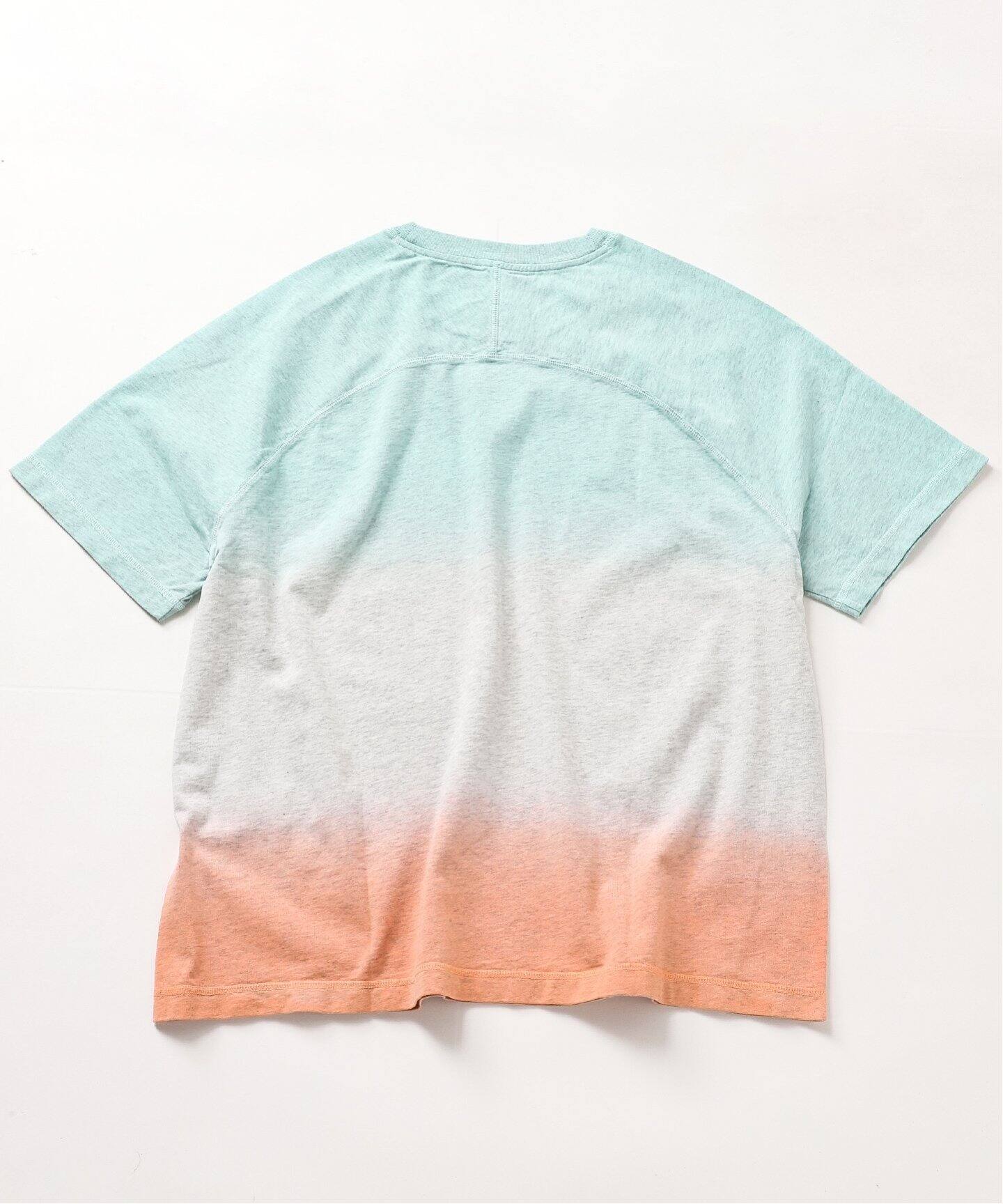 A.P.C.×ASICS(アーペーセー アシックス) T-SHIRT WIND DIP DYE（T 