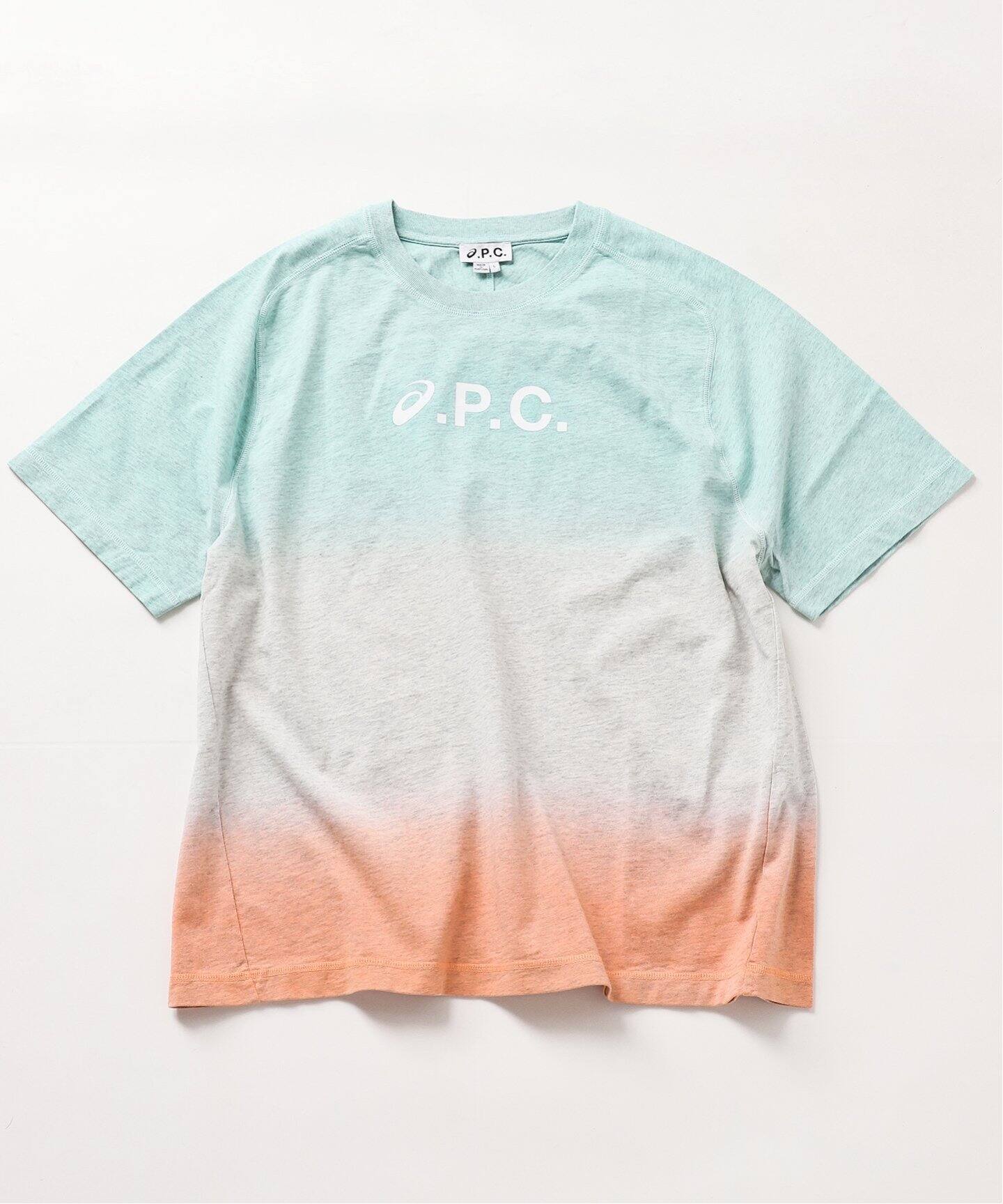 A.P.C.×ASICS(アーペーセー アシックス) T-SHIRT WIND DIP DYE（T 