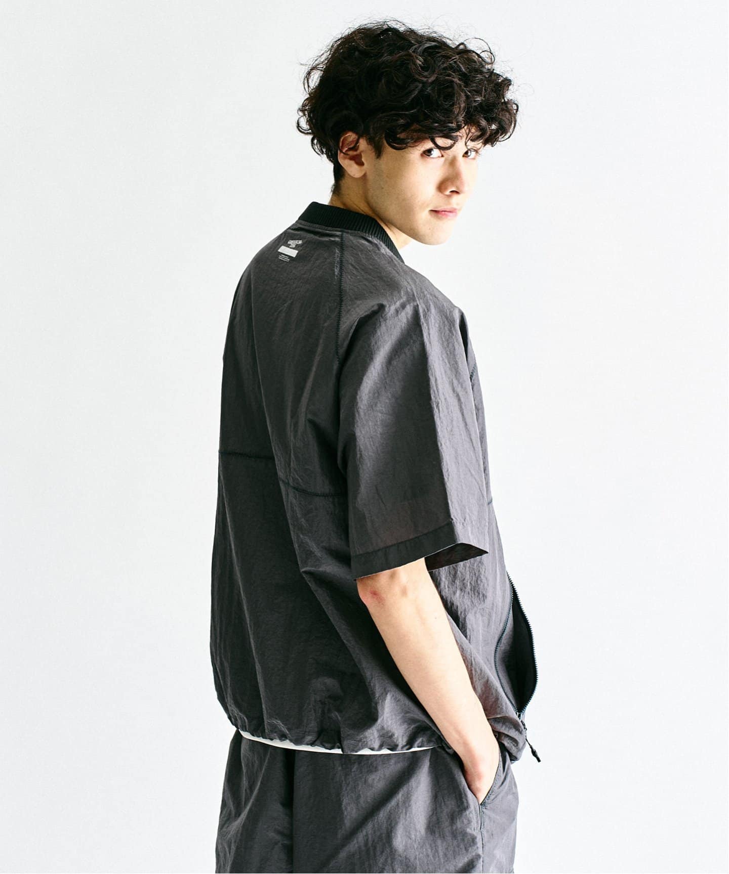   Jeans グレー Tシャツワンピース セール】 コードレースシャツワンピース （ドレス）｜GRACE