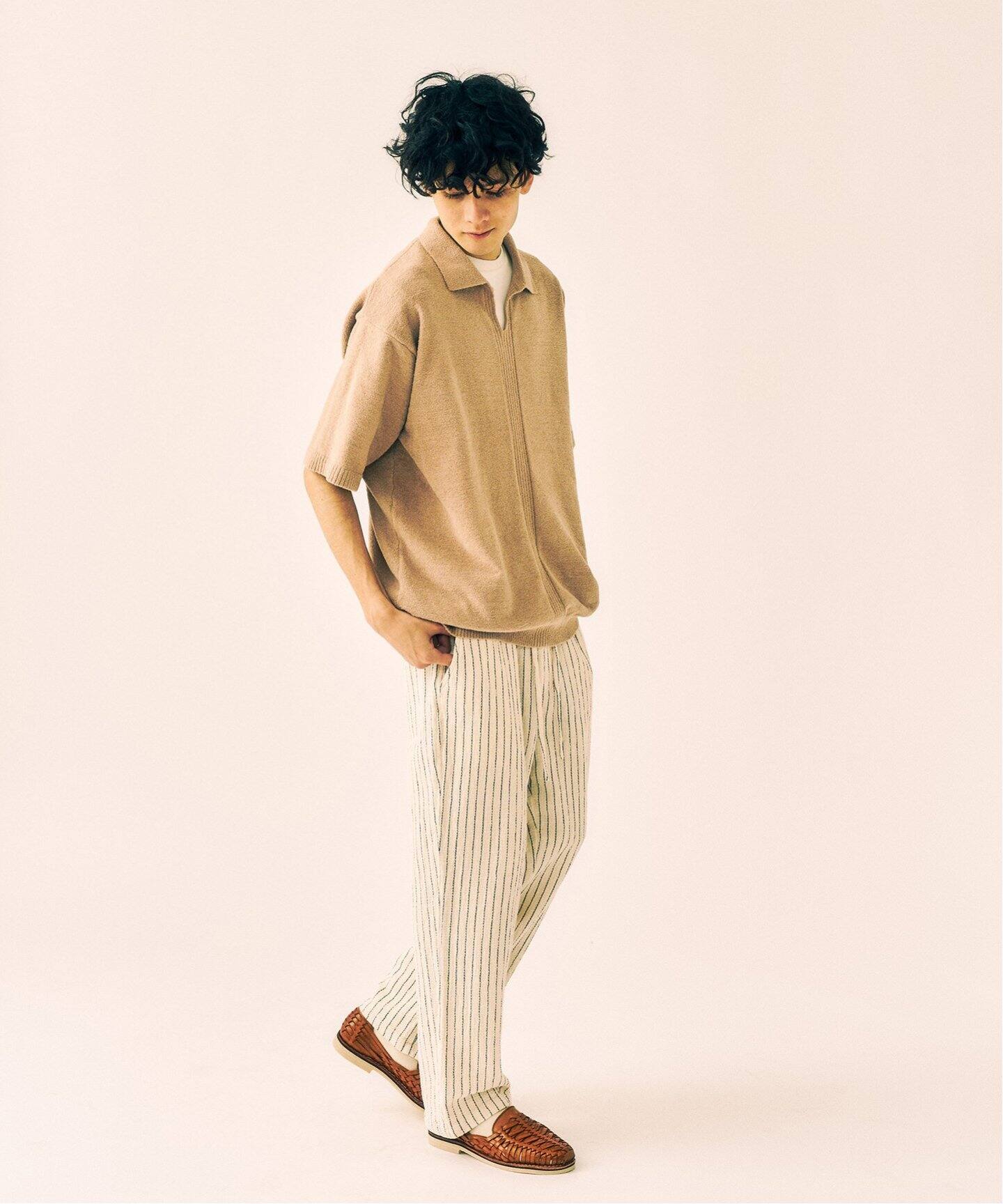 NESTWELL / ネストウェル 417別注 スキッパーシャツ（Tシャツ