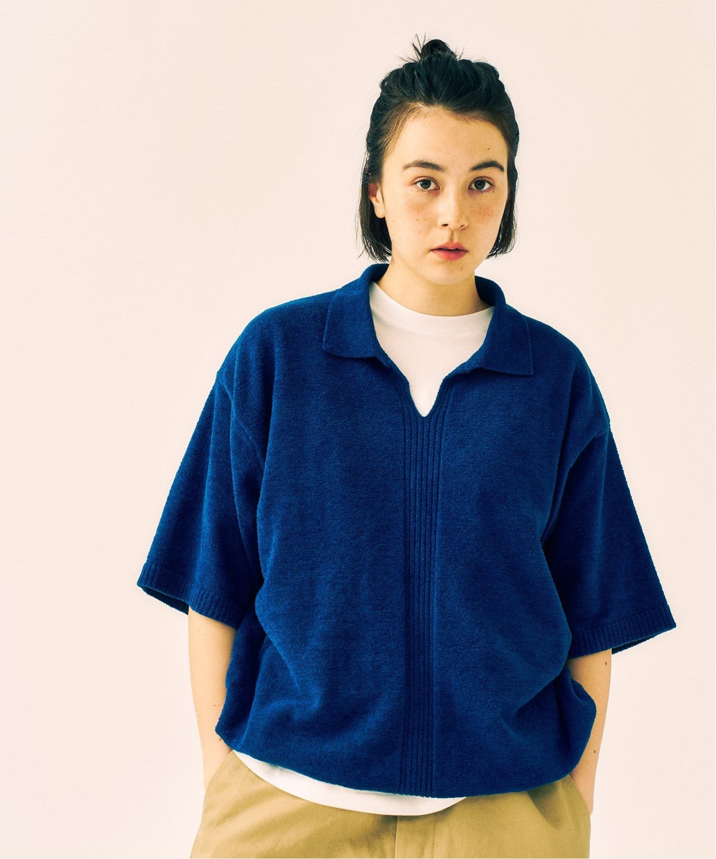 NESTWELL / ネストウェル 417別注 スキッパーシャツ（Tシャツ