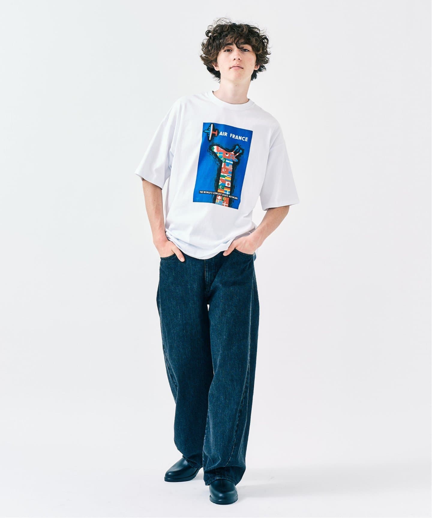SAVIGNAC サヴィニャック別注 French Company プリントTシャツ 1