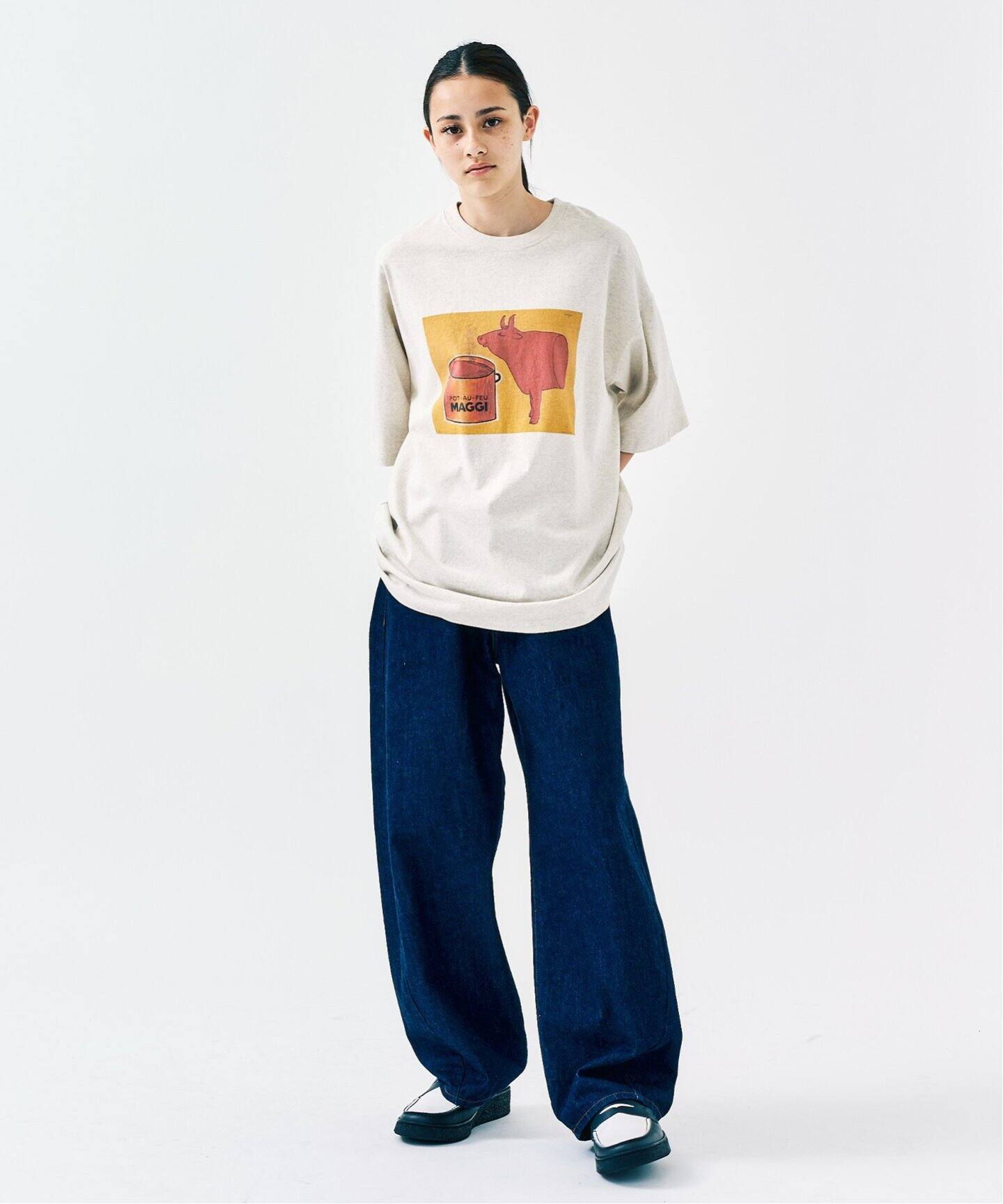 サヴィニャック　メードインFrance SAVIGNAC サヴィニャック別注 French Company プリントTシャツ 1