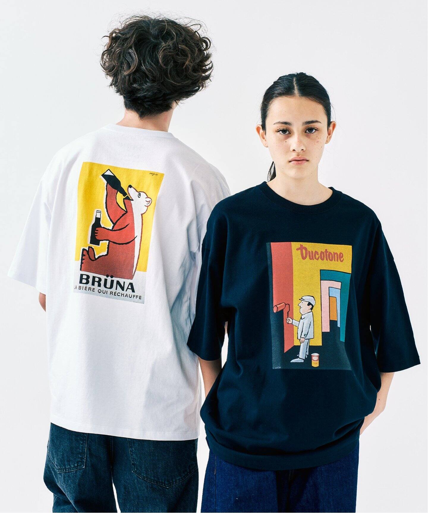 SAVIGNAC サヴィニャック別注 French Company プリントTシャツ 1
