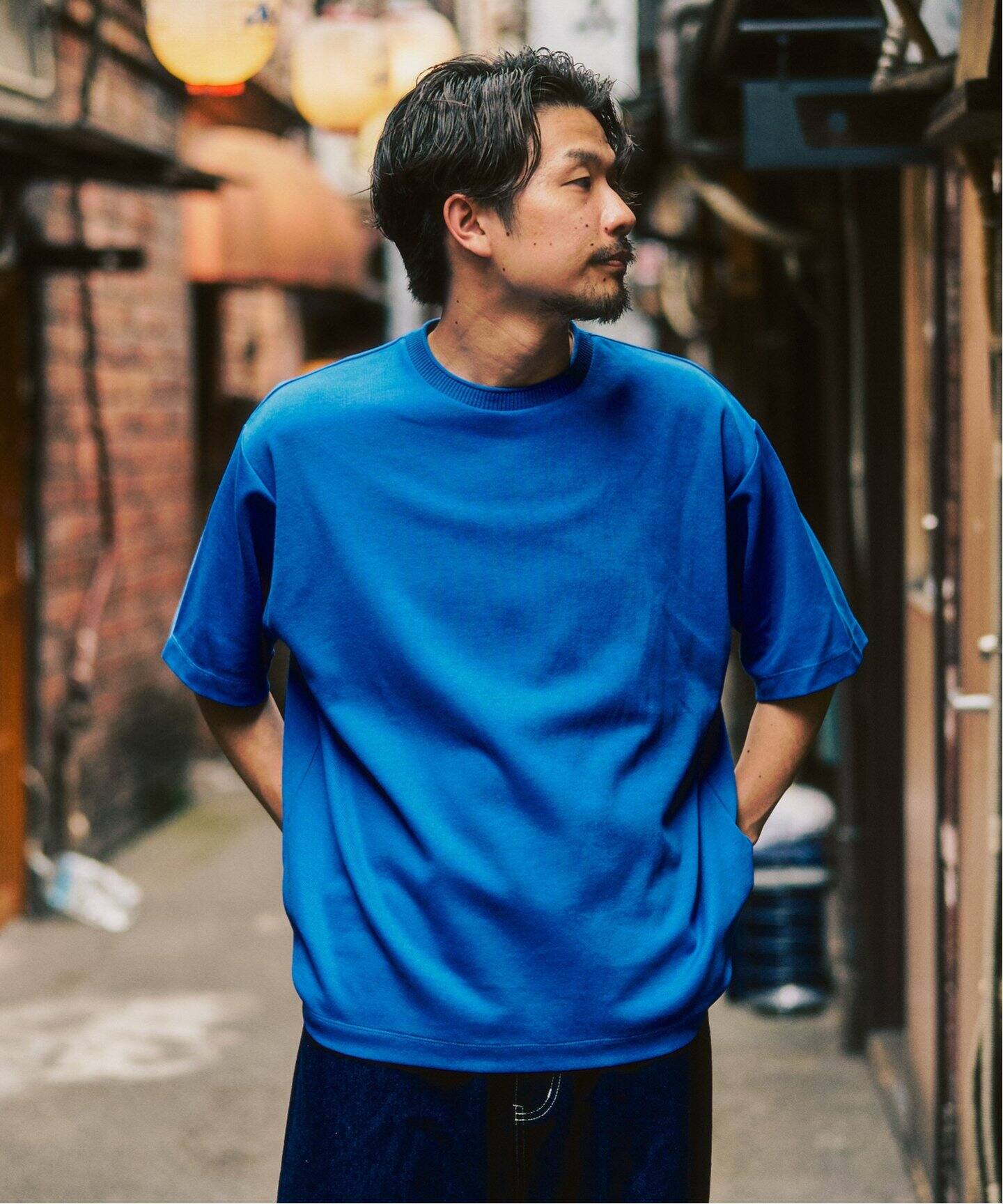 ロールネック クルーネックTシャツ（Tシャツ／カットソー）｜417