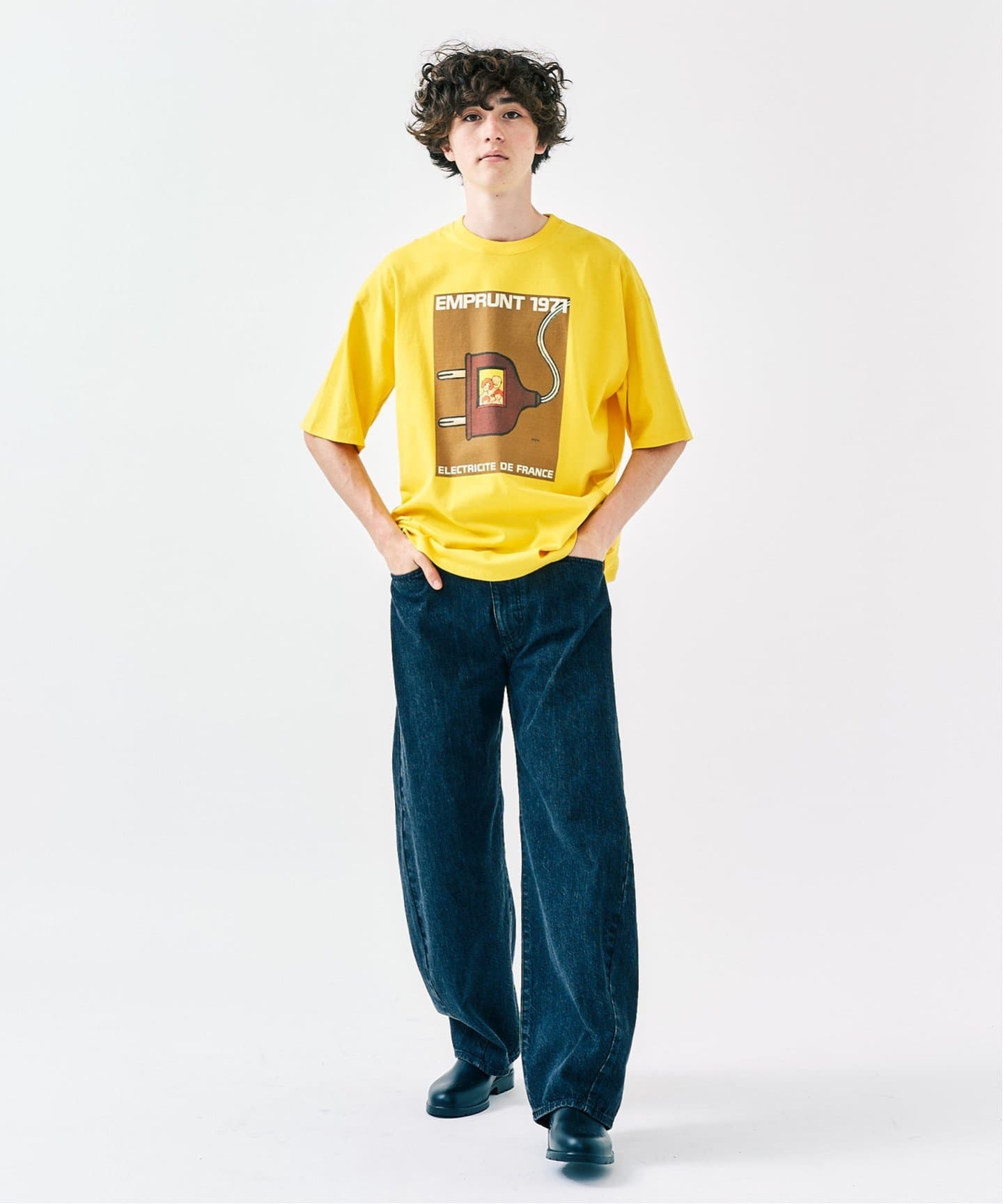 SAVIGNAC サヴィニャック別注 French Company プリントTシャツ 1