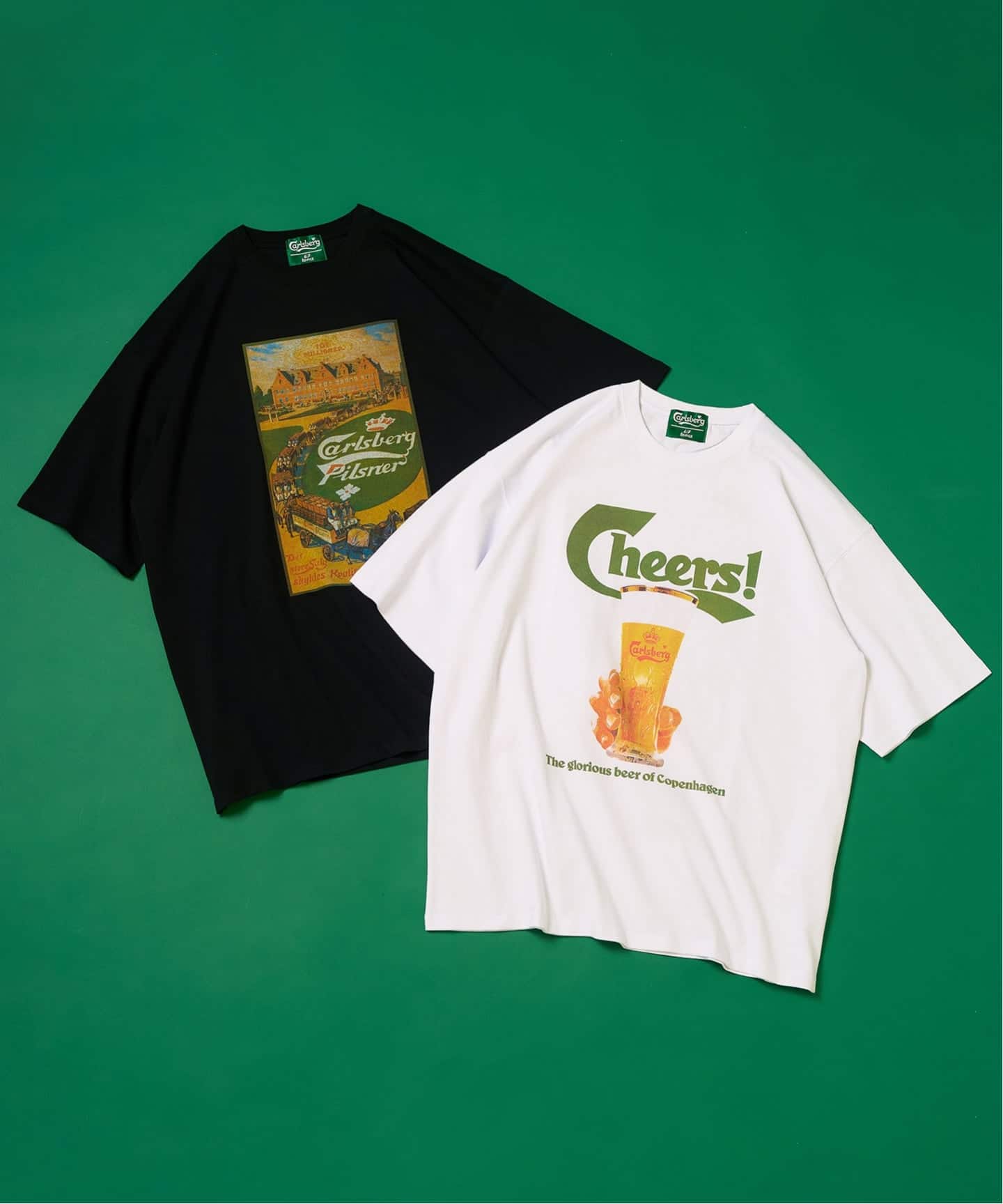 CARLSBERG × 417 GRAPHIC Tシャツ（Tシャツ／カットソー）｜417