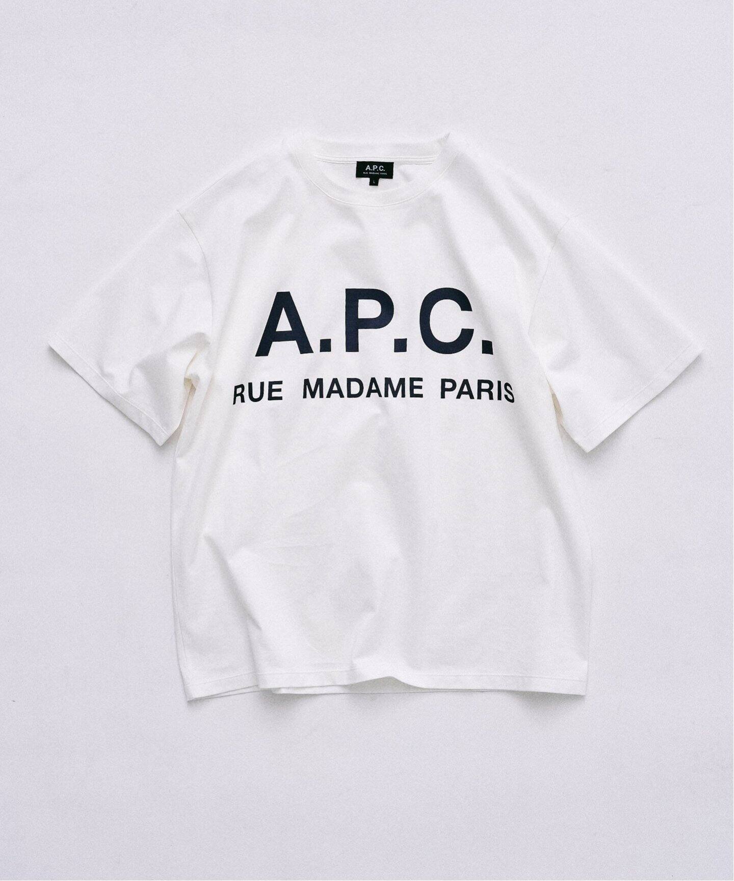 今週の新着アイテム A.P.C. / アーペーセー】417別注 ビッグロゴ Tシャツ（Tシャツ トップス