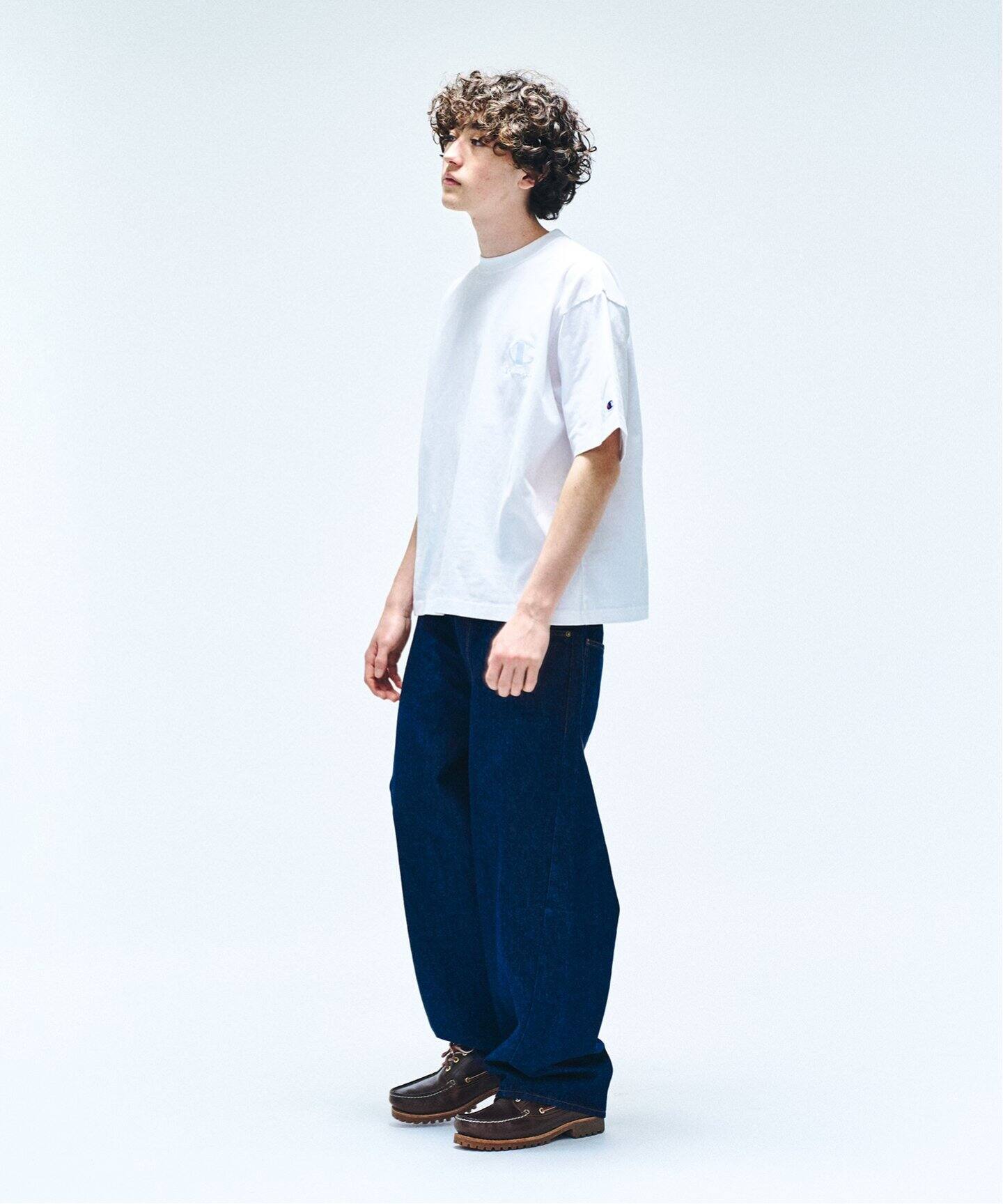 CHAMPION / チャンピオン 417別注 ダブルロゴTシャツ（Tシャツ