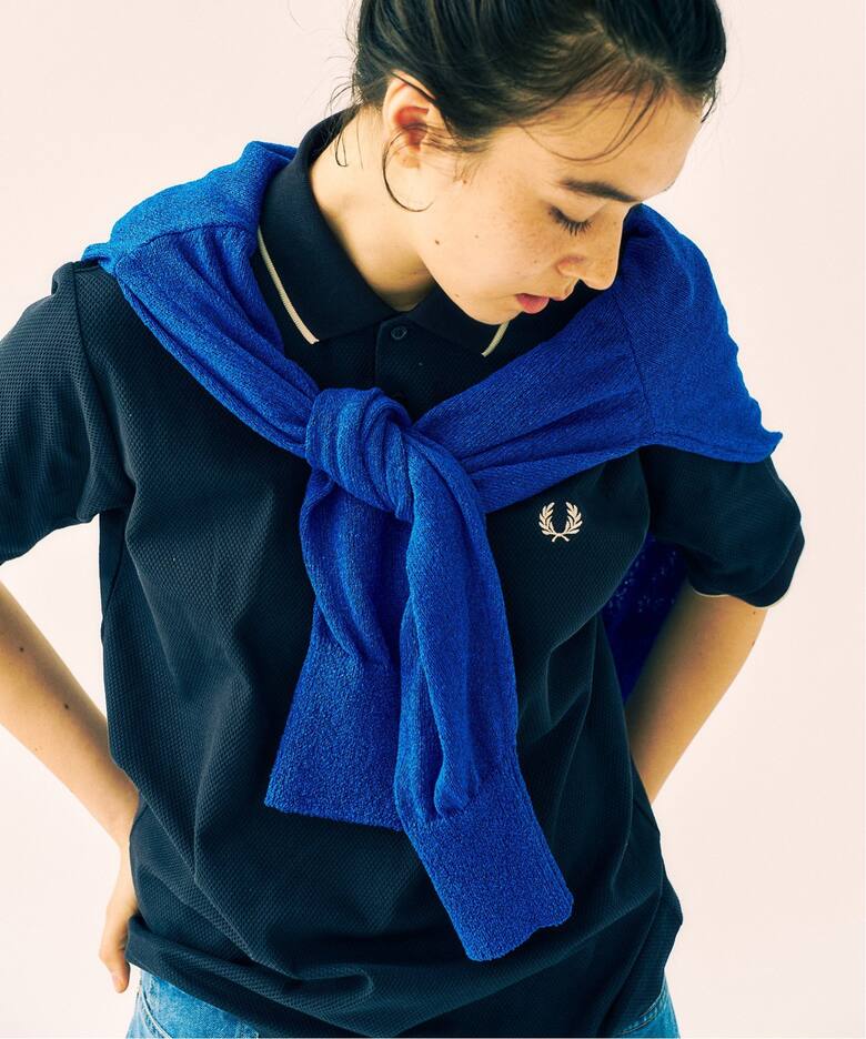 FRED PERRY 417別注 Textured Single Tipped Sh（ポロシャツ）｜417 
