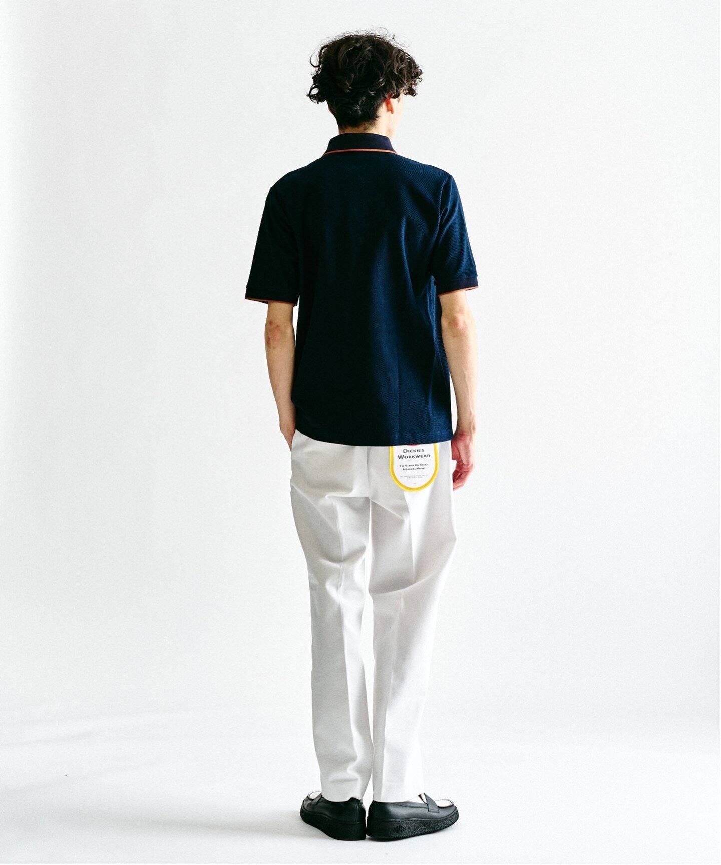 FRED PERRY 417 EDIFICE別注 ポロシャツ XL 未使用 FRED PERRY 417別注 Textured Single Tipped Sh（ポロシャツ）｜417