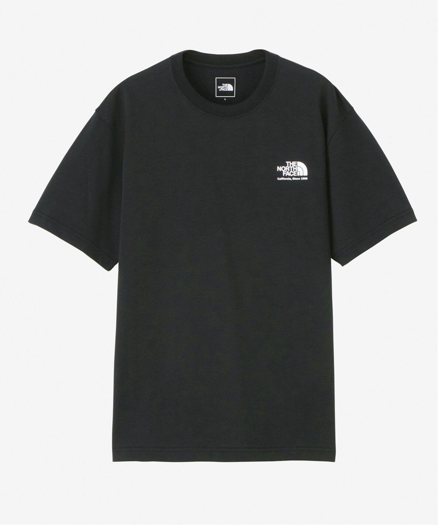 CDG×THE NORTH FACE ロゴプリント Tシャツ 黒 サイズM 新品 CDGコムデギャルソン×ザノースフェイス限定Tシャツ-黒