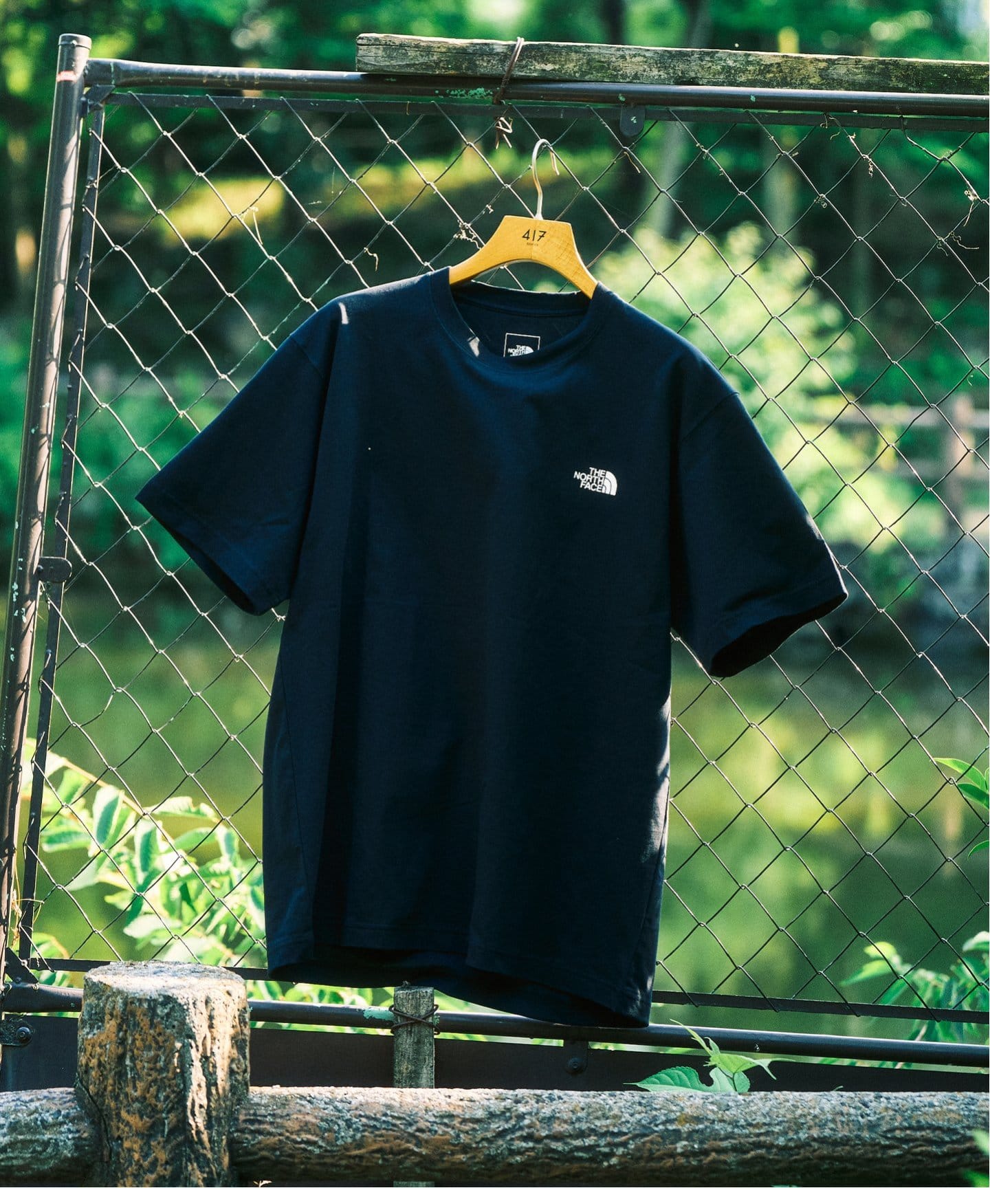 THE NORTH FACE / ザ ノースフェイス S/S FD Globe Grid Cotton