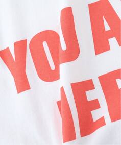 WORN FREE YOU ARE HERE Tシャツ カットソー 417 EDIFICE フォーワンセブン エディフィス の通販