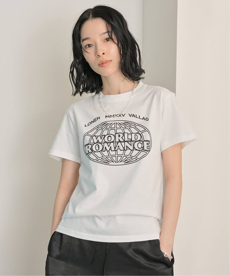 VALLAD / バラッド × LONER】ワールド ロマンス Tシャツ（Tシャツ 