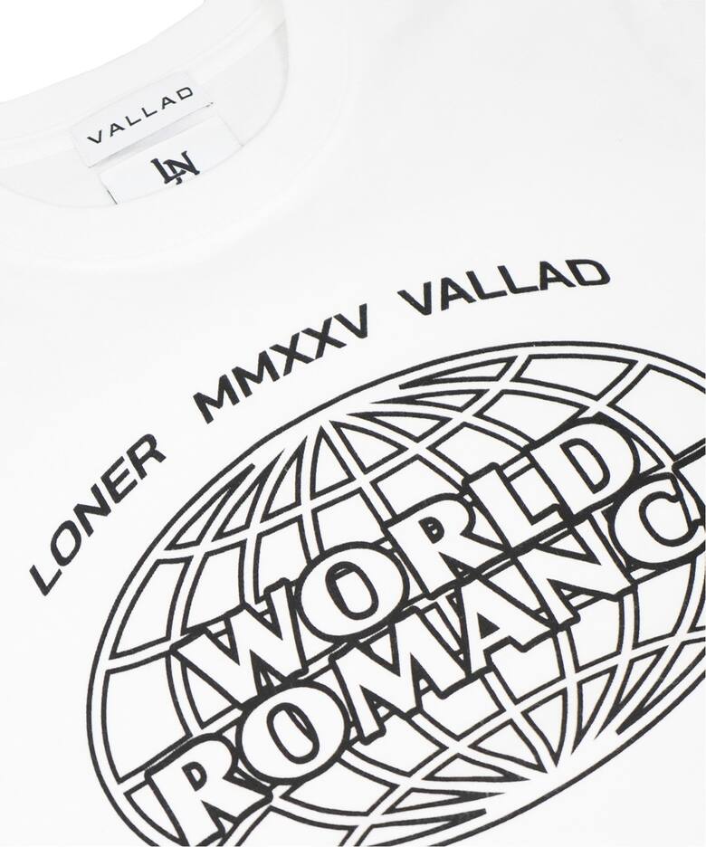 VALLAD / バラッド × LONER】ワールド ロマンス Tシャツ（Tシャツ 