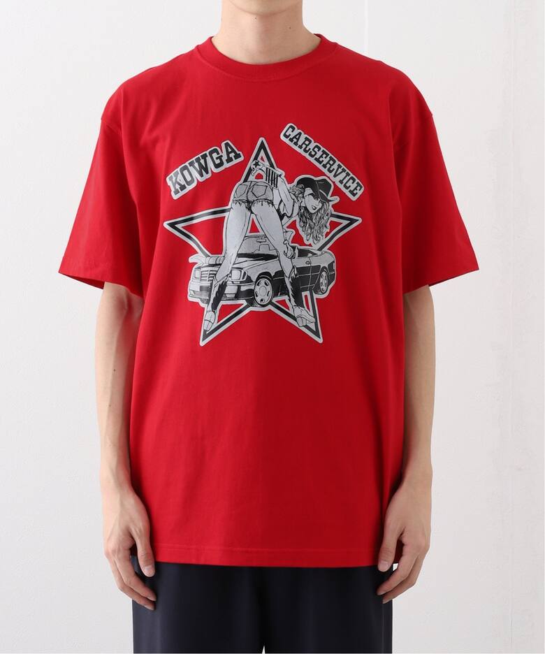 KOWGA / コウガ × CarService / カーサービス】カウ ガール Tシャツ（T 