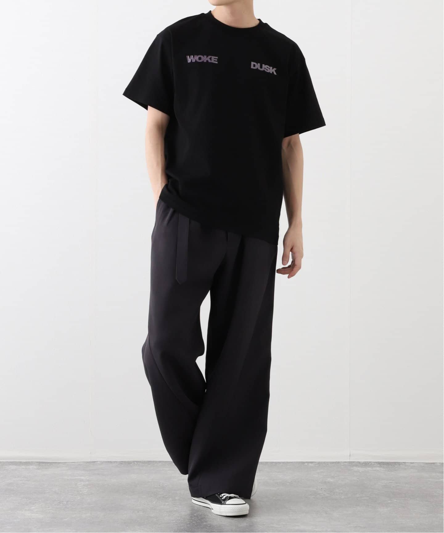 WOKE EDGE / ウォークエッジ × PALE DUSK PD STAR LOGO TEE（Tシャツ