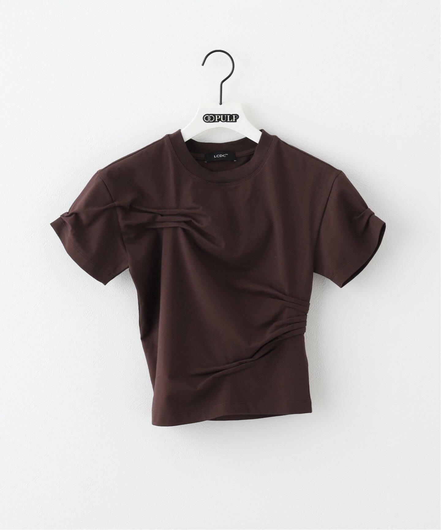 Tシャツ・カットソー LCDC : 25SS / DART-DETAIL SLIM T-SHIRT (4COLORS) Geek Office / ギークオフィス】LCDC DART-DETAIL SLIM T-SHIRT