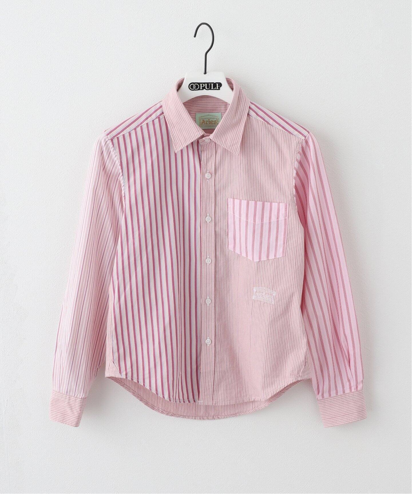 ARIES / アリーズ PATCHWORK LS SHIRT AR40120.03（シャツ／ブラウス 
