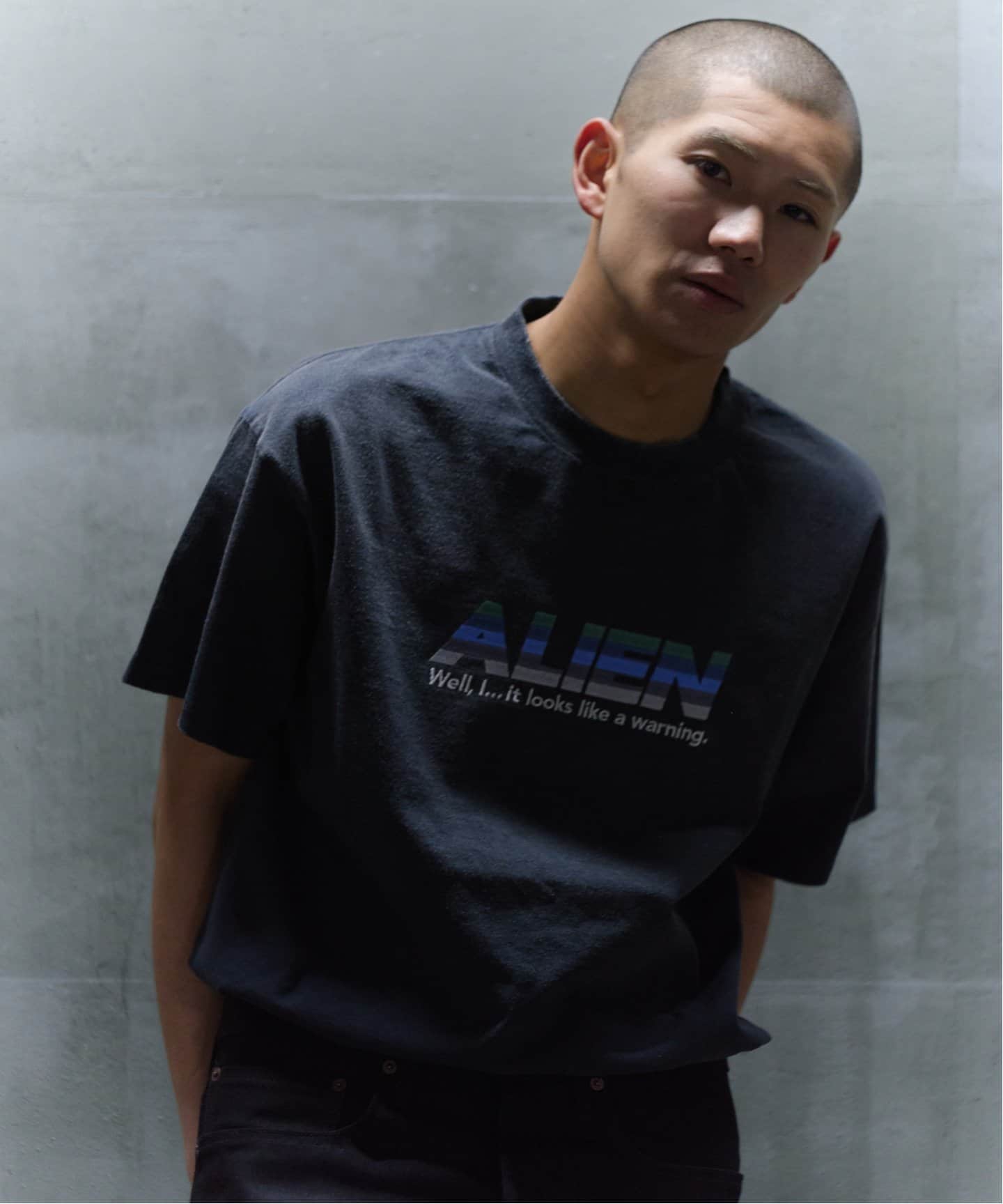 DAIRIKU / ダイリク EX Alien Vintage Wash H-S Tee（Tシャツ