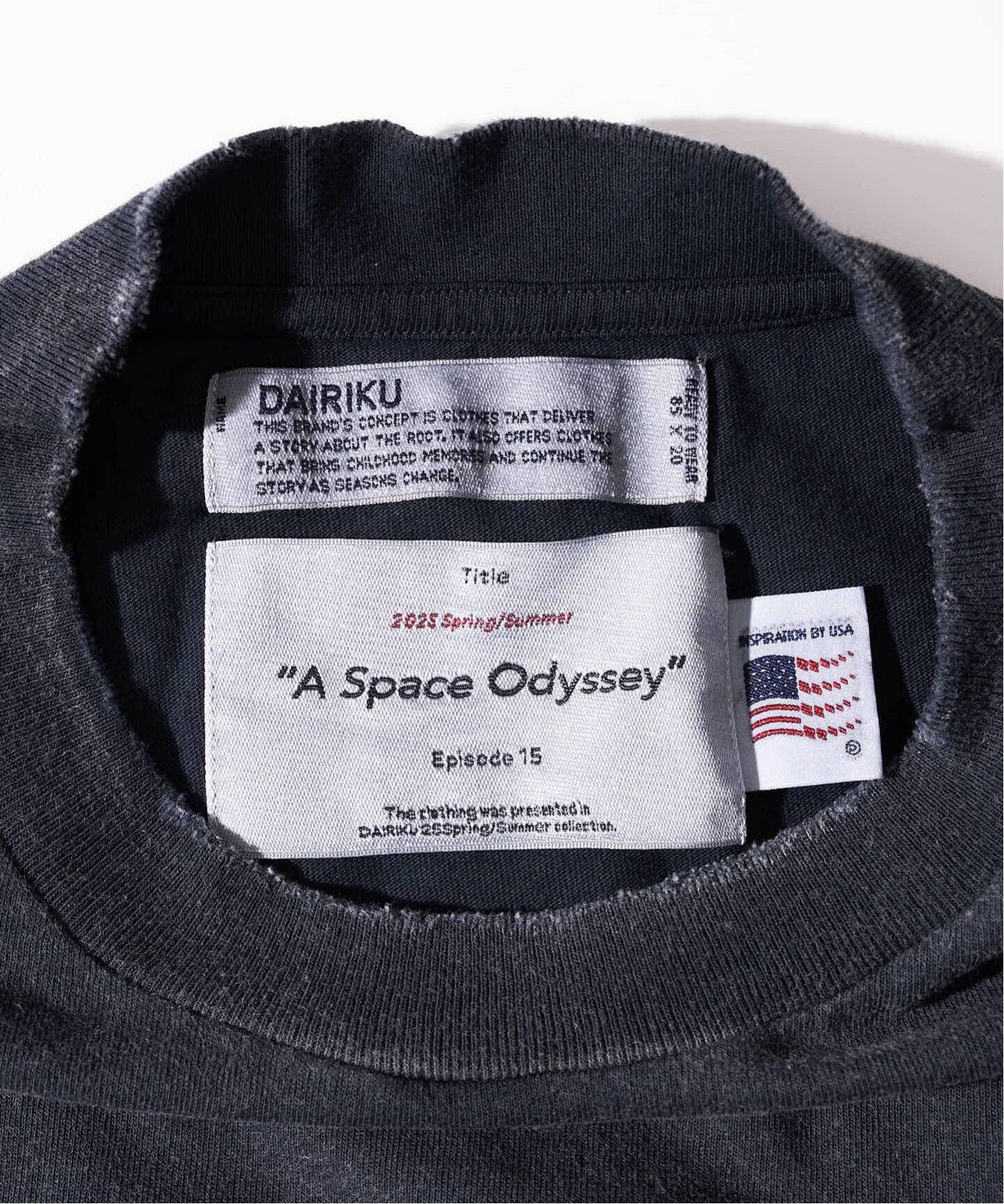 国内買付 DAIRIKU Alien Vintage Wash H-S Tee ダイリク Tシャツ ダイリク】