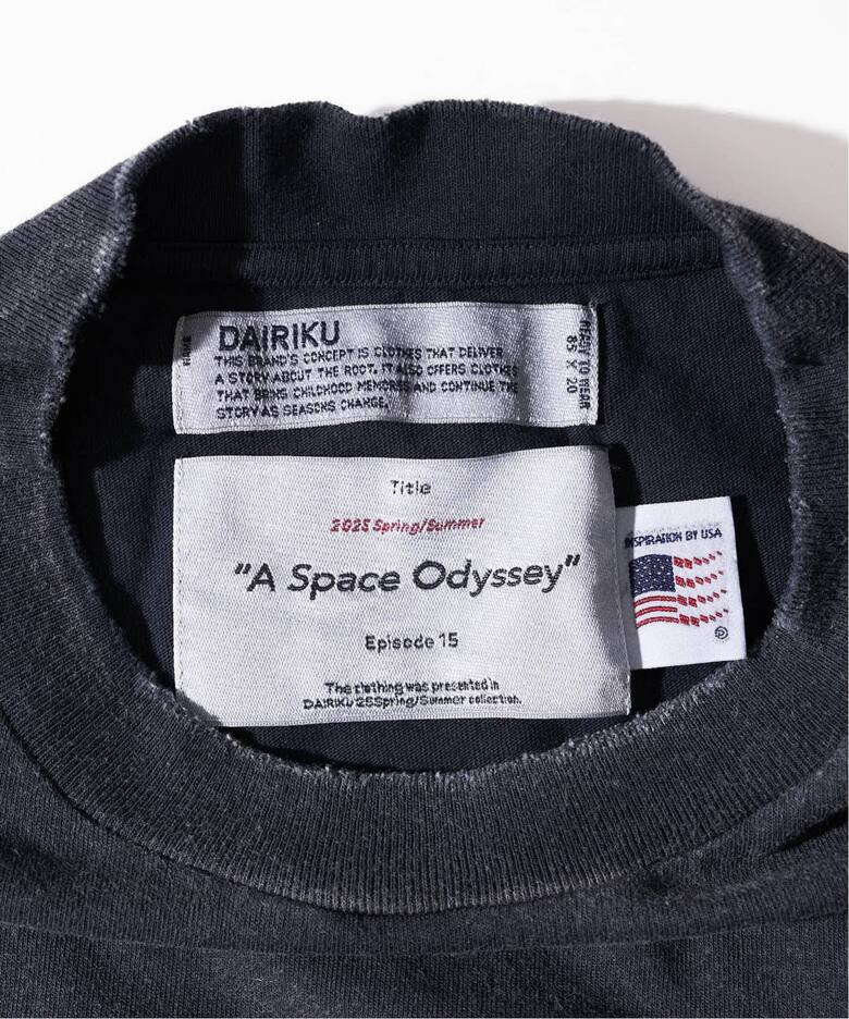 DAIRIKU / ダイリク EX Alien Vintage Wash H-S Tee（Tシャツ 