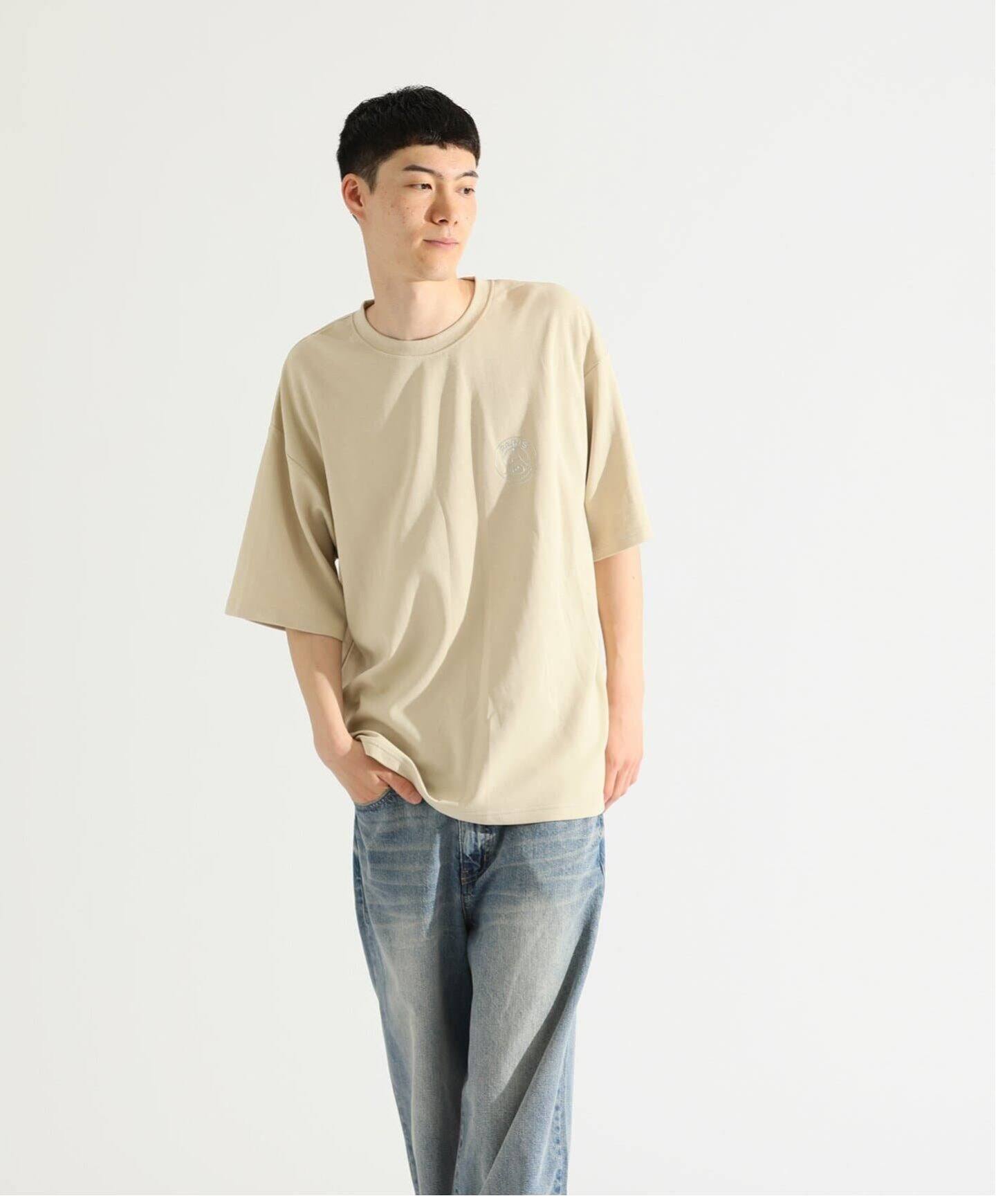 パリサンジェルマン　Tシャツ パリサンジェルマン Tシャツ(L) (モノクロ) アパレル