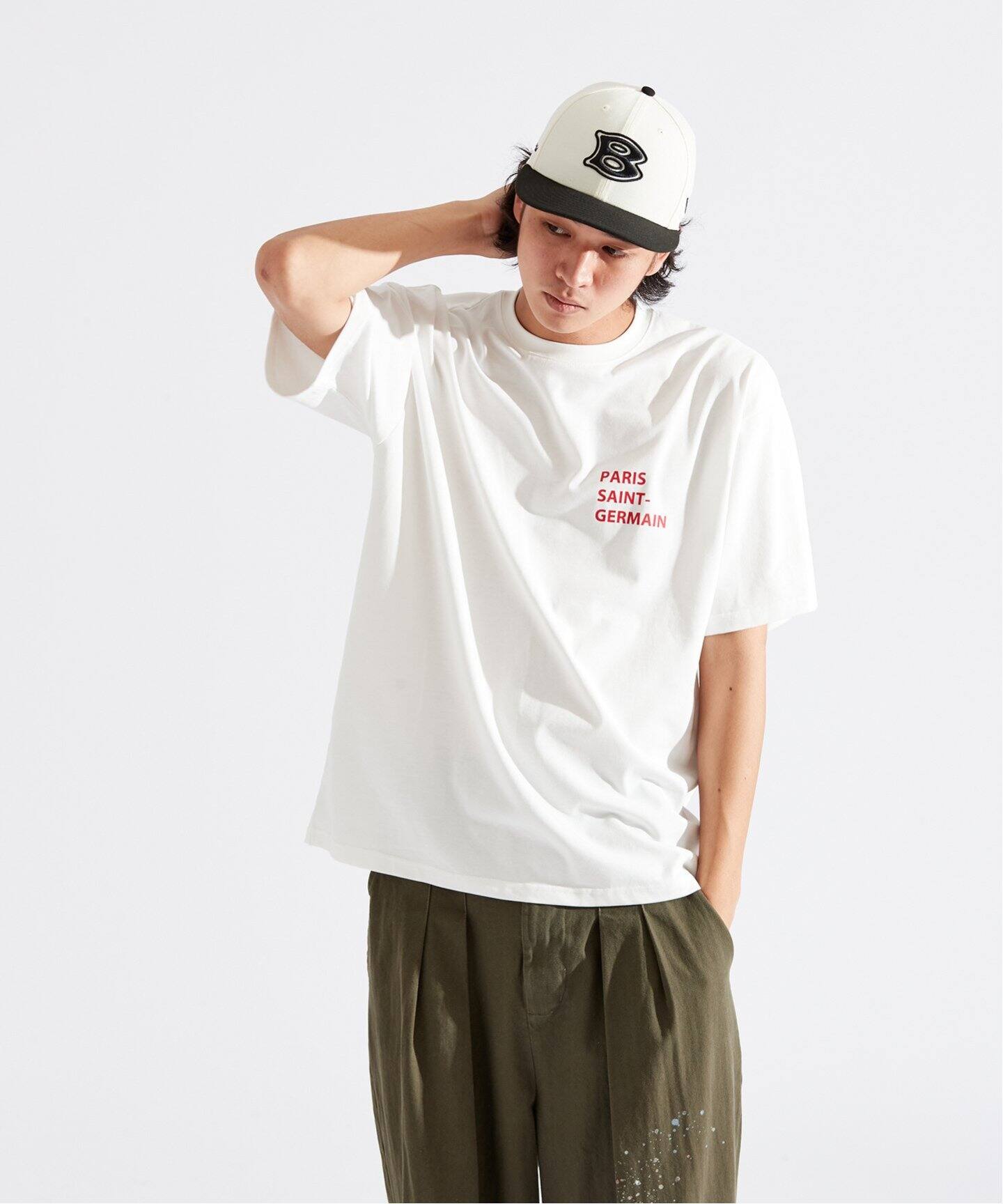 パリサンジェルマン Tシャツ XL ホワイト Paris Saint-Germain パリサンジェルマン Tシャツ 半袖(ホワイト