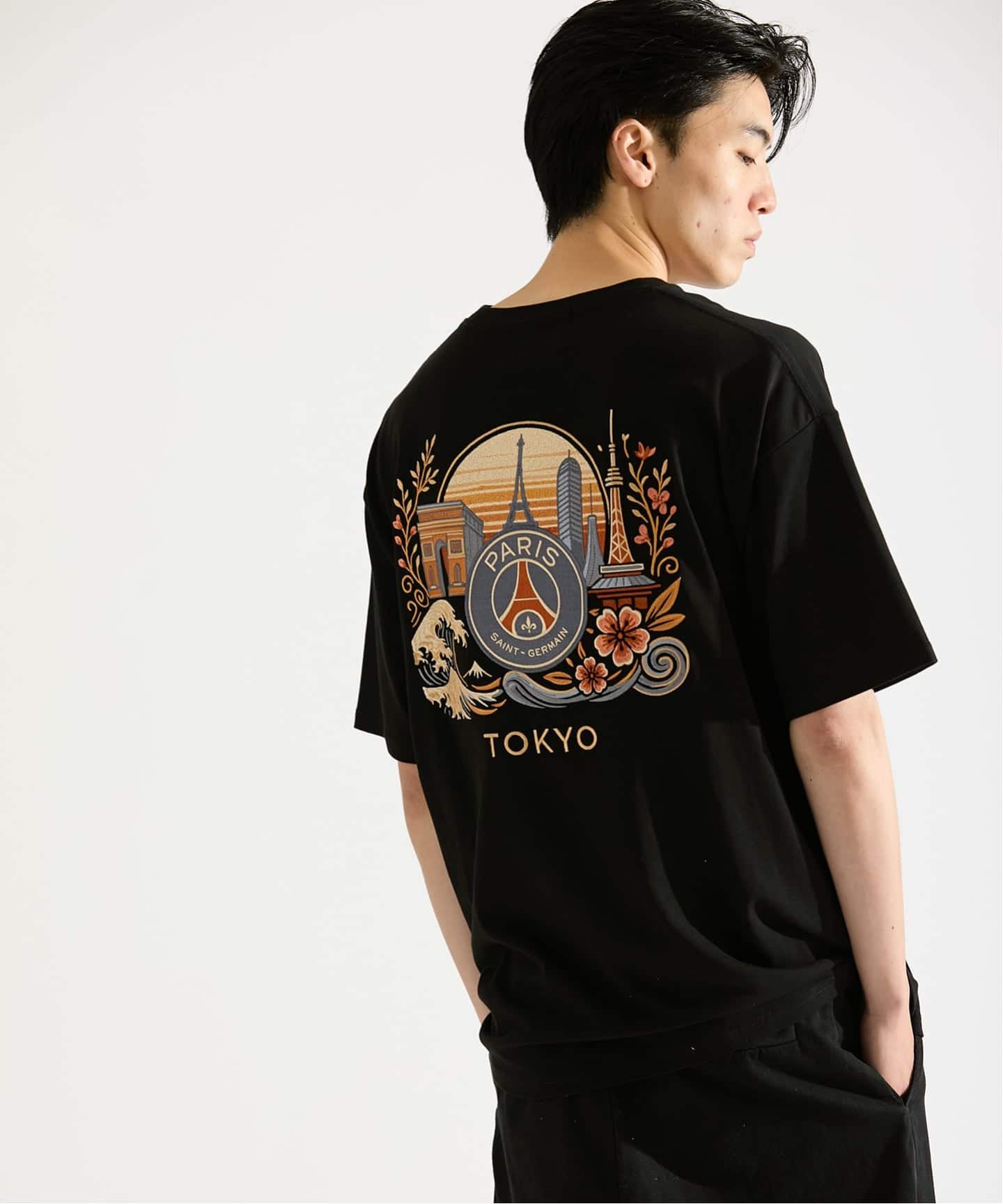 パリ・サンジェルマン シャツ 黒/黄色 NIKE パリサンジェルマン 22/23 ユニフォーム 4th 半袖 レプリカ