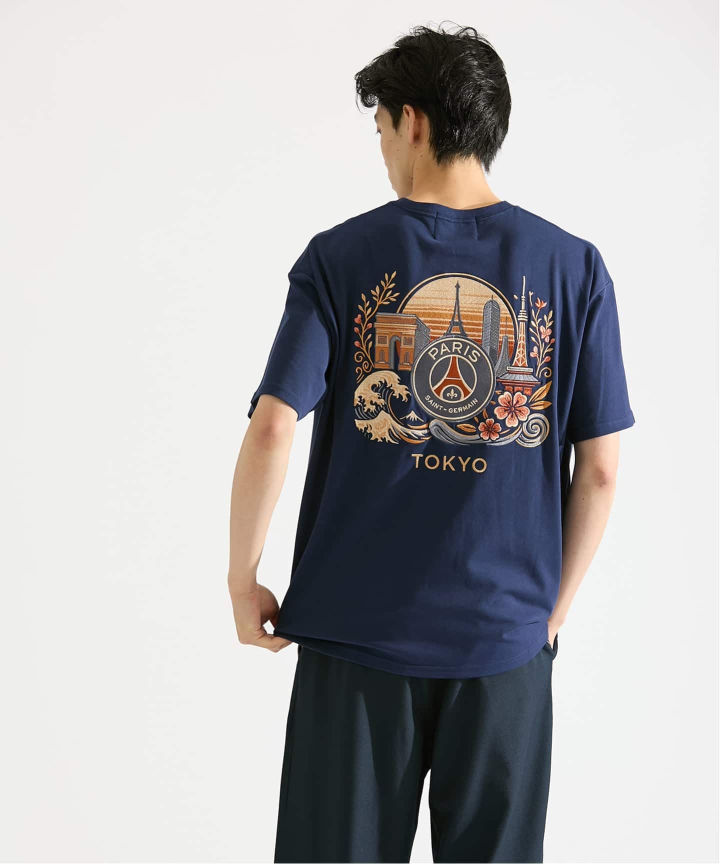 パリ・サンジェルマン TシャツPARIS SAINT-GERMAIN ネイビー 楽天市場】パリサンジェルマン Tシャツ PSG ロゴ シンボルトライ