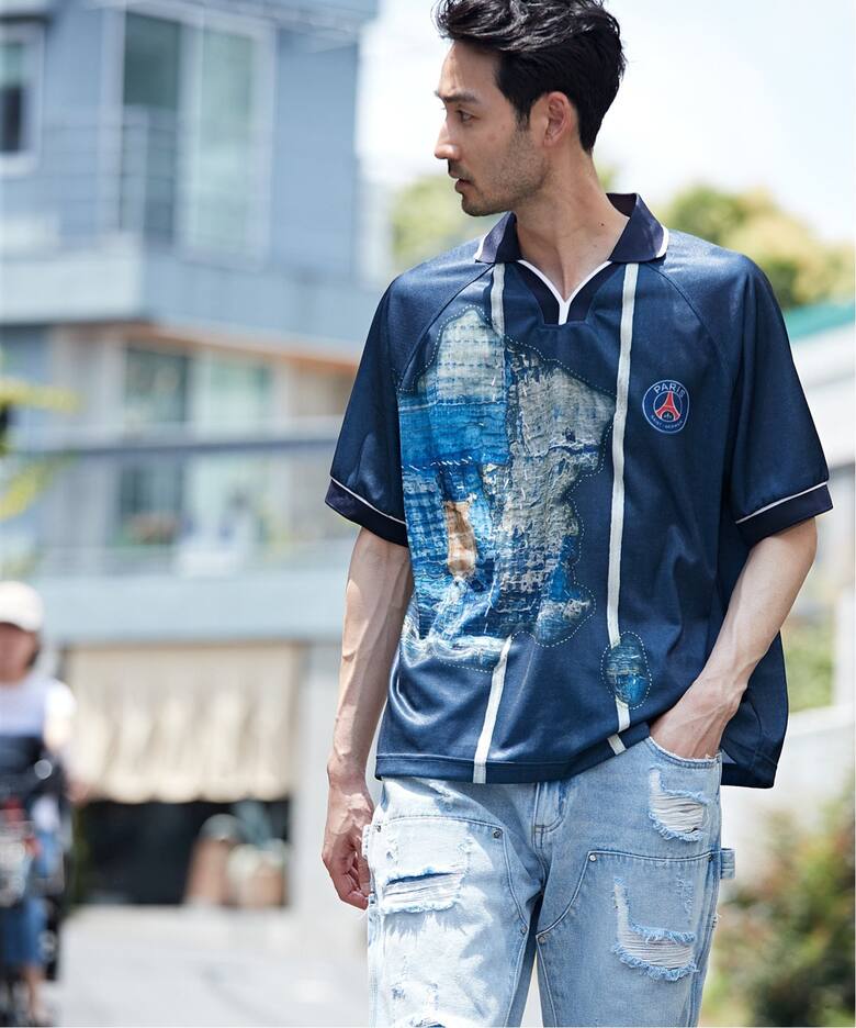 Poggy × Paris Saint-Germain】DEAR PSG PRINTED GAME SHIRT（Tシャツ 