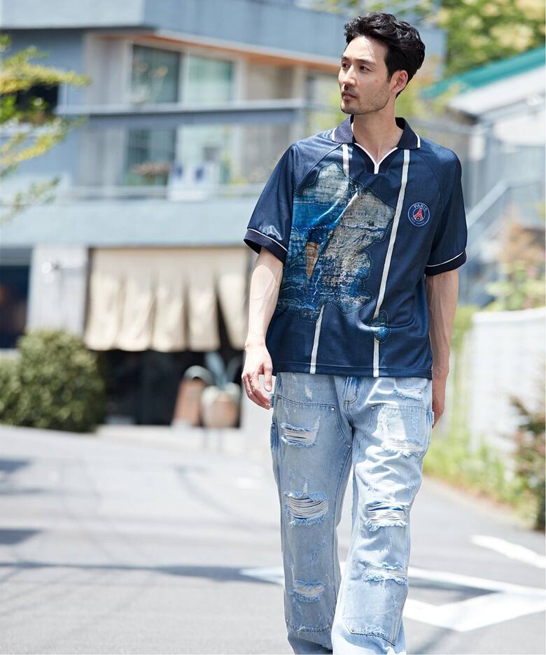 Poggy × Paris Saint-Germain】DEAR PSG PRINTED GAME SHIRT（Tシャツ 