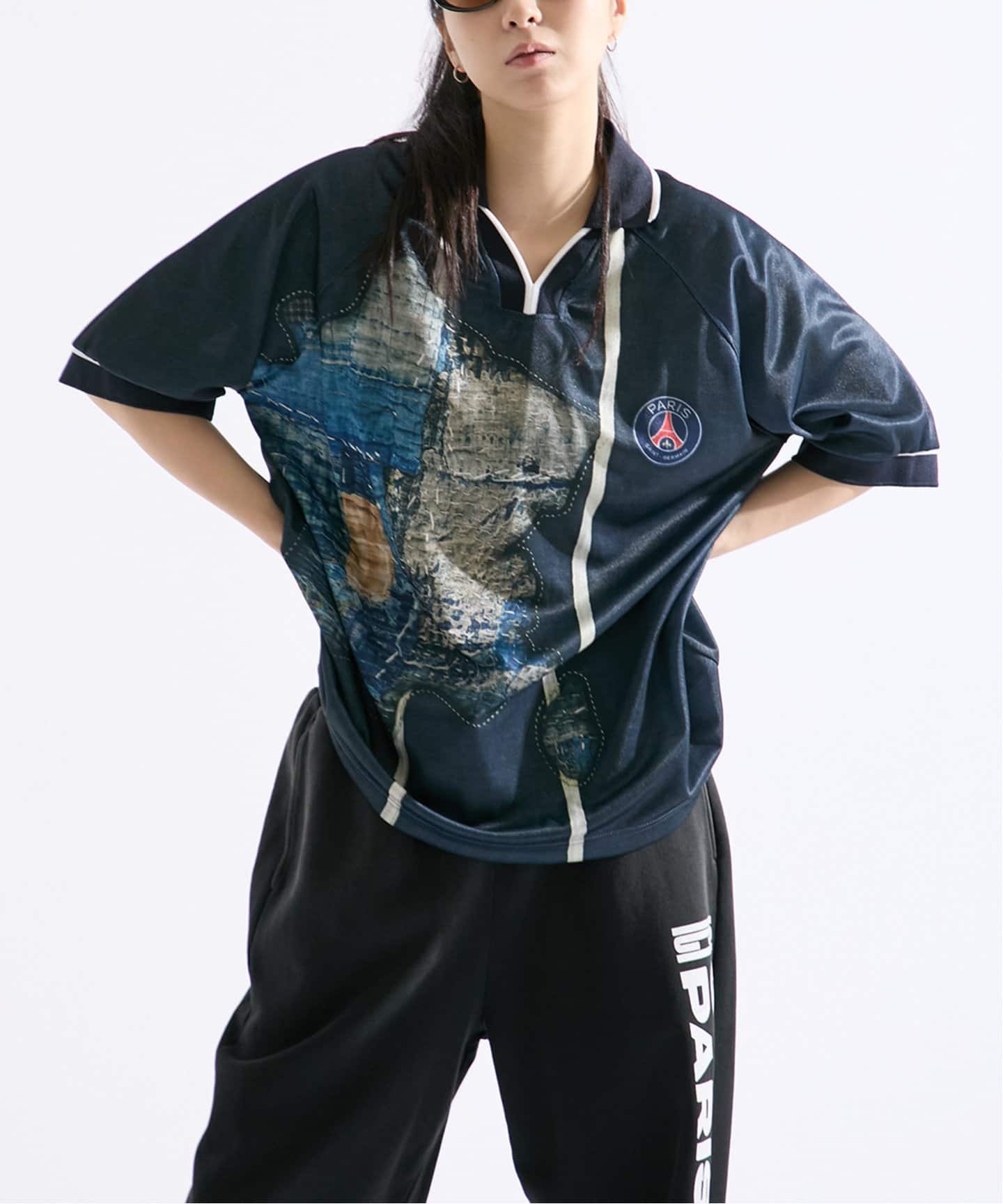 Poggy × Paris Saint-Germain】DEAR PSG PRINTED GAME SHIRT（T
