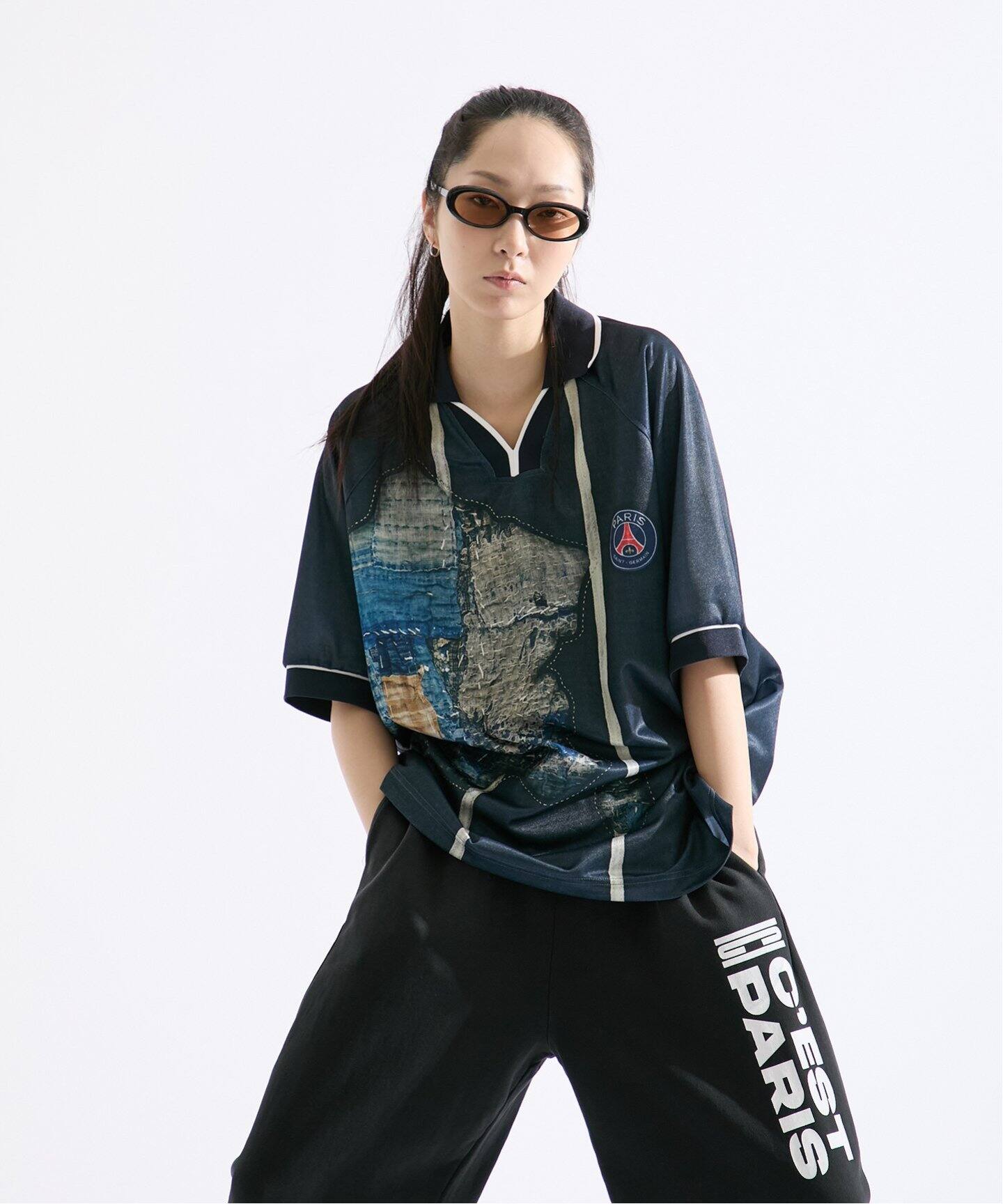 未流通 PSG × Poggy コラボ 総柄 半袖シャツ M ポギー 2025年最新】paris saint-germain poggyの人気アイテム - メルカリ