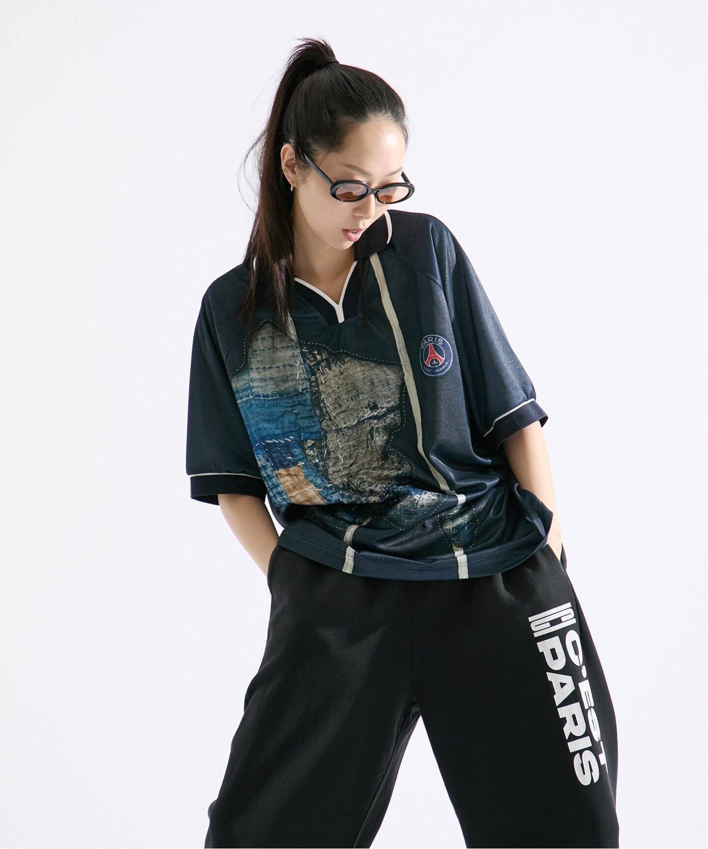 Poggy × Paris Saint-Germain】DEAR PSG PRINTED GAME SHIRT（T