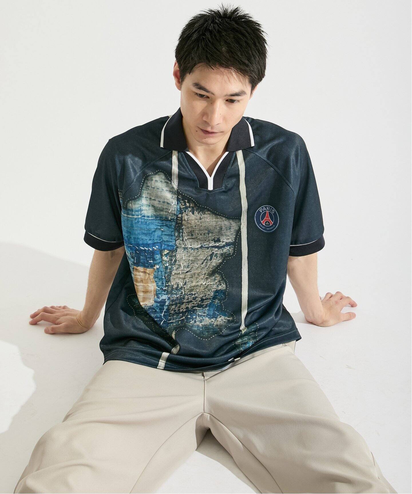 Poggy × Paris Saint-Germain】DEAR PSG PRINTED GAME SHIRT（T
