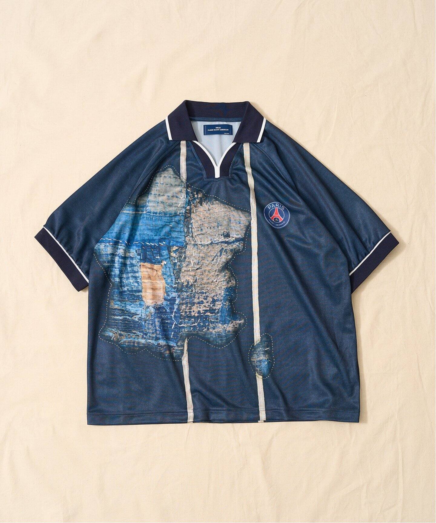 Poggy × Paris Saint-Germain PSG VARSITY Buy Paris Saint-Germain x POGGYTHEMAN PLJ Layered Varsity