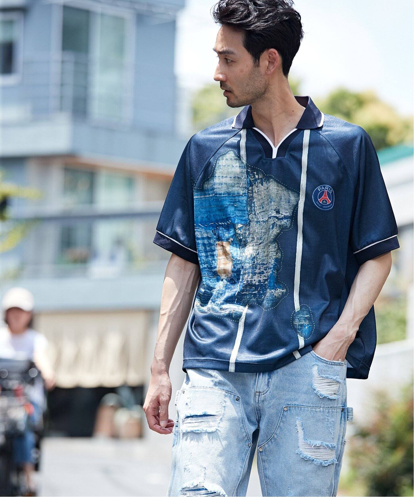 Poggy × Paris Saint-Germain】DEAR PSG PRINTED GAME SHIRT（Tシャツ 