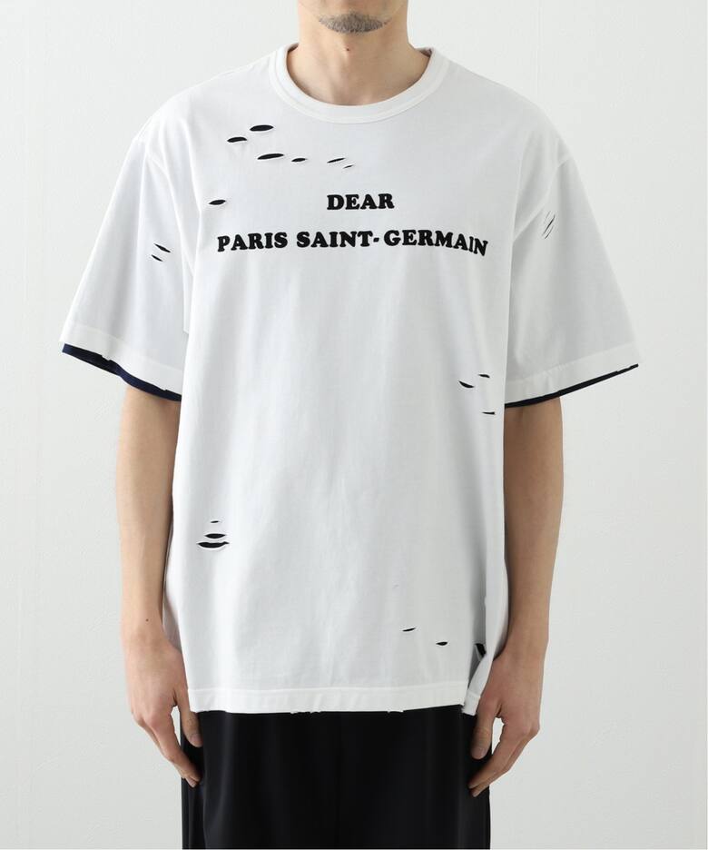 Poggy × Paris Saint-Germain】DEAR PSG LAYERED T-SHIRT（Tシャツ 