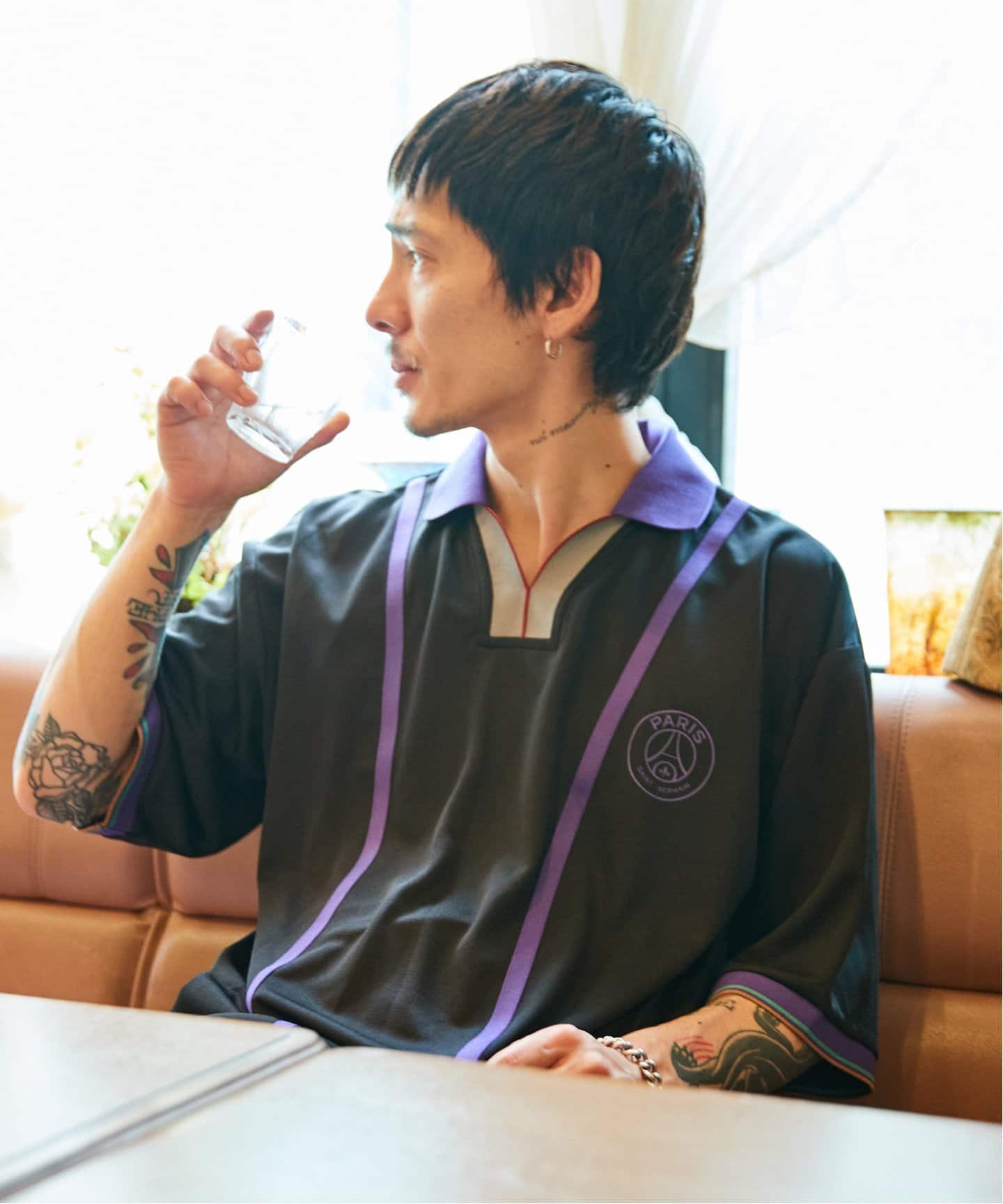 EVA × パリスサンジェルマン / EVA*PSG JP PIPING TOP パリ・サンジェルマン Paris Saint-Germain 【EVA*PSG】 JP CAP