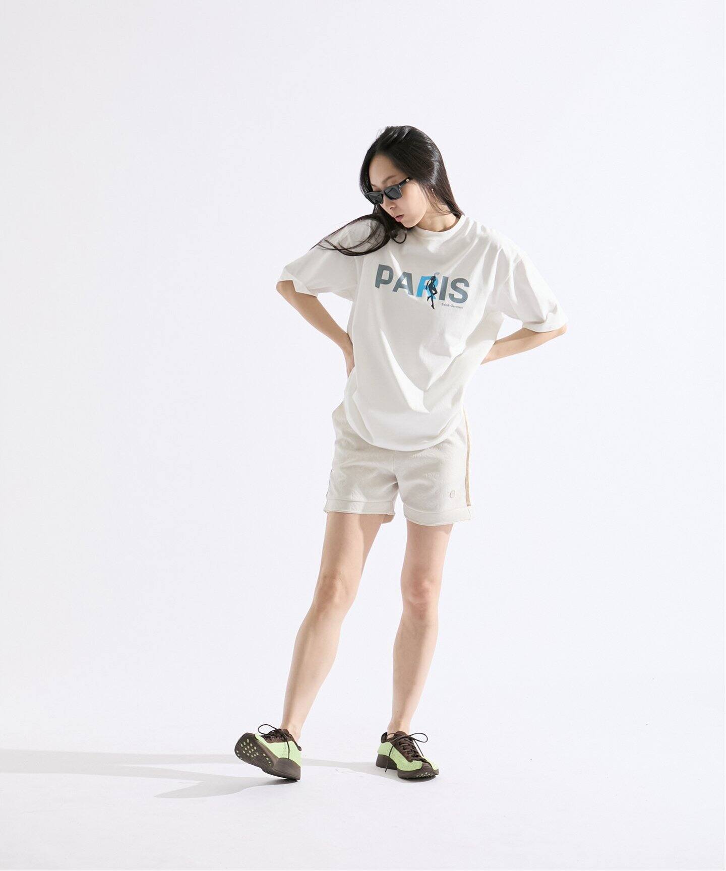 PARIS SAINT-GERMAIN Tシャツ＆ショーツセット Paris Saint-Germain Mens Training Shirts, PSG Mens Training
