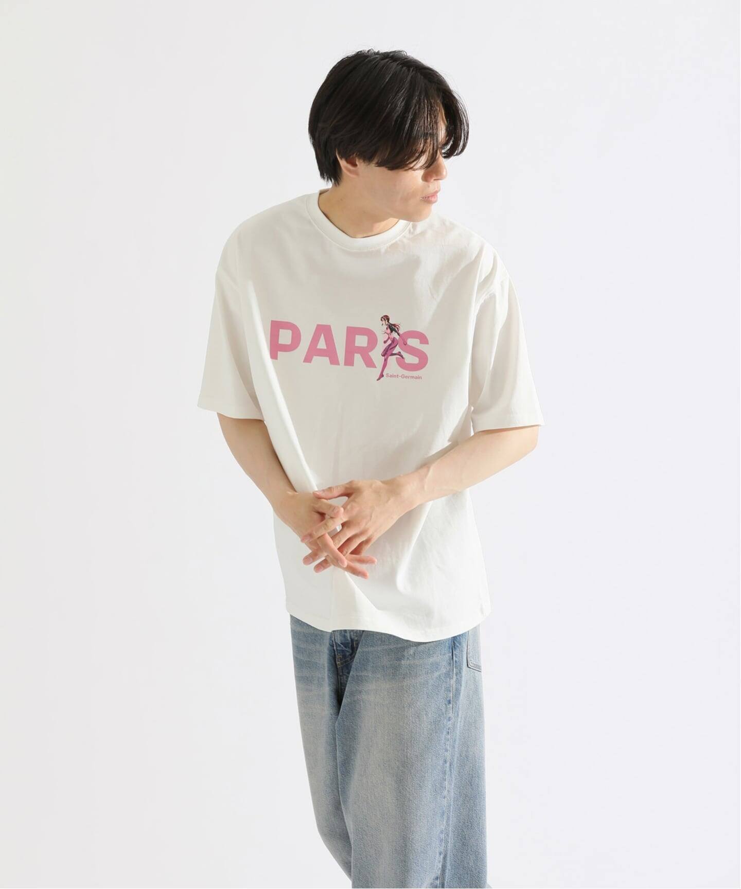 EVA*PSG】 JP MARI TEE（Tシャツ／カットソー）｜Paris Saint-Germain