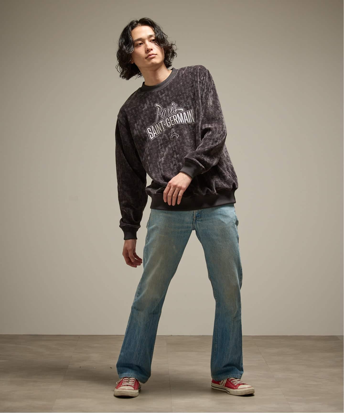 Paris Saint-Germain / パリ・サン＝ジェルマン】 JP Velour Texture