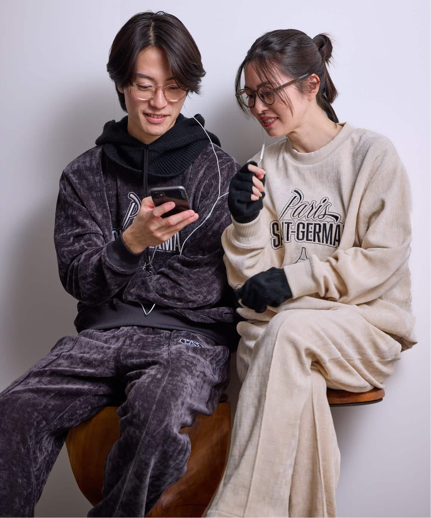 Paris Saint-Germain / パリ・サン＝ジェルマン】 JP Velour Texture