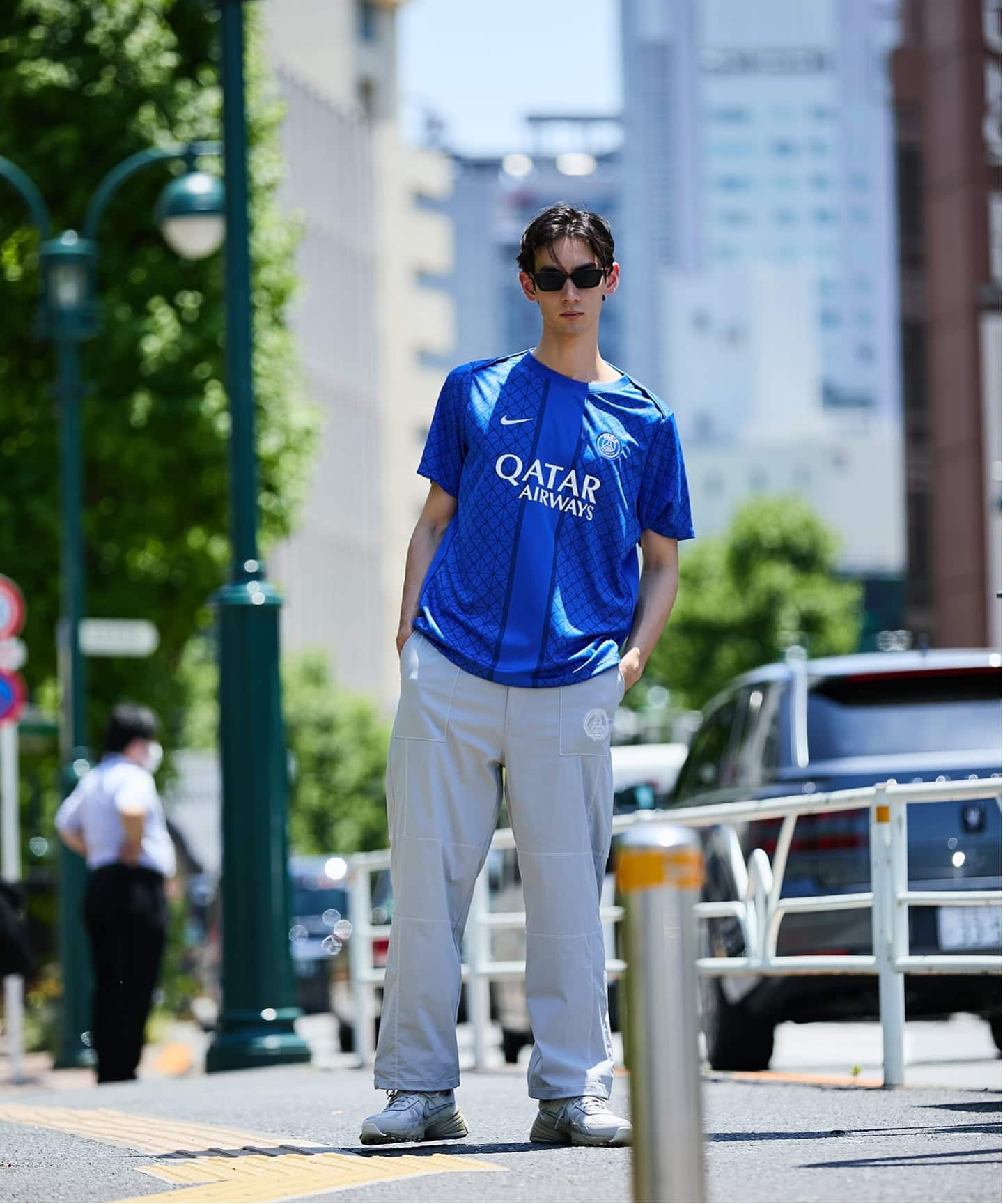 PSG パリサンジェルマン リオネルメッシ Tシャツ NAVY 44071_1.jpg